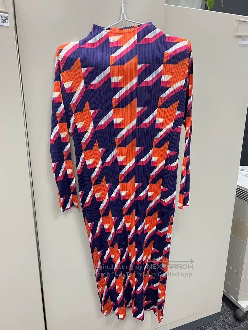 Issey Miyake Issey Miyake Purple Dress Size M / US 6-8 / IT 42-44 - 3 Thumbnail