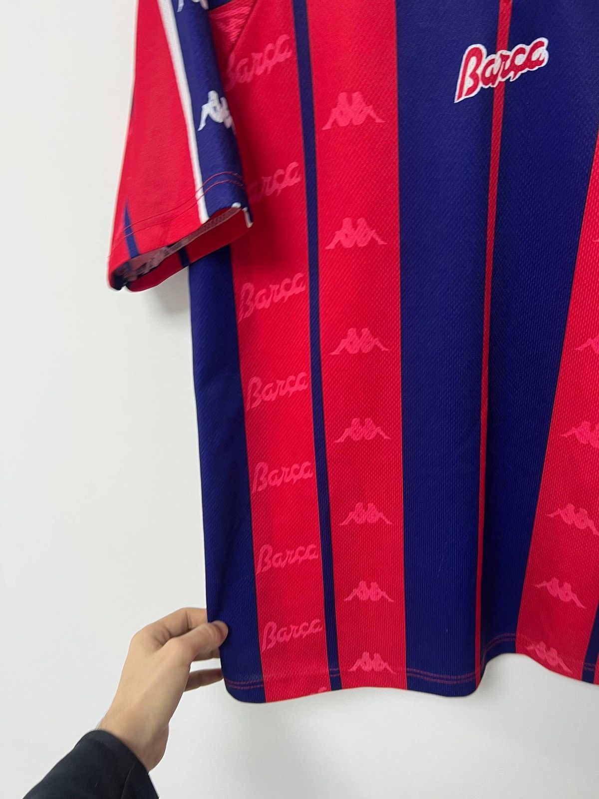 Kappa Vintage Barcelona Jersey 1992-1995 Home Football Shirt XL Size US XL / EU 56 / 4 - 9 Thumbnail