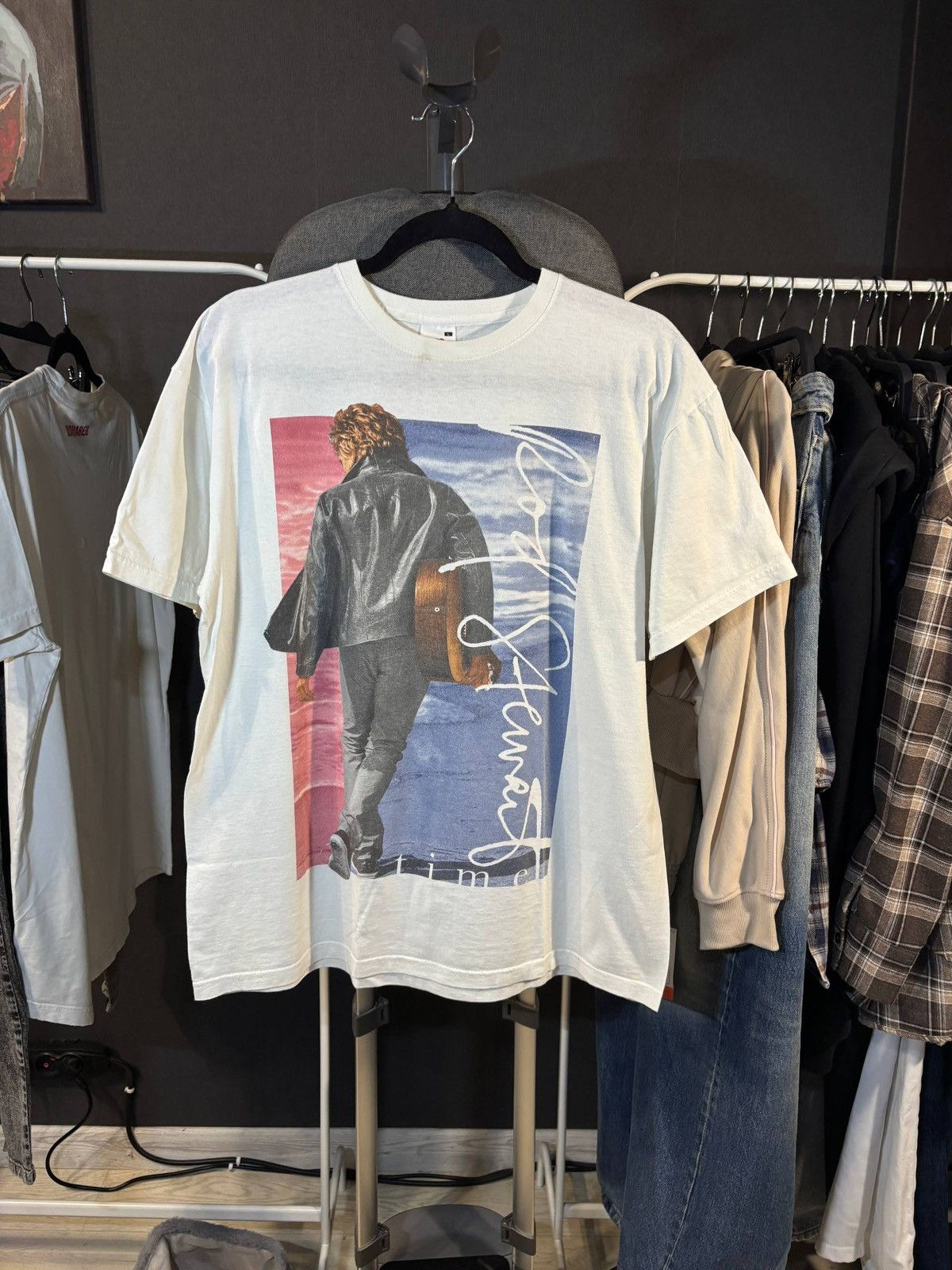 Band Tees Rod Stewart 2013 Tour T-shirt Size:L Size US L / EU 52-54 / 3 - 2 Thumbnail