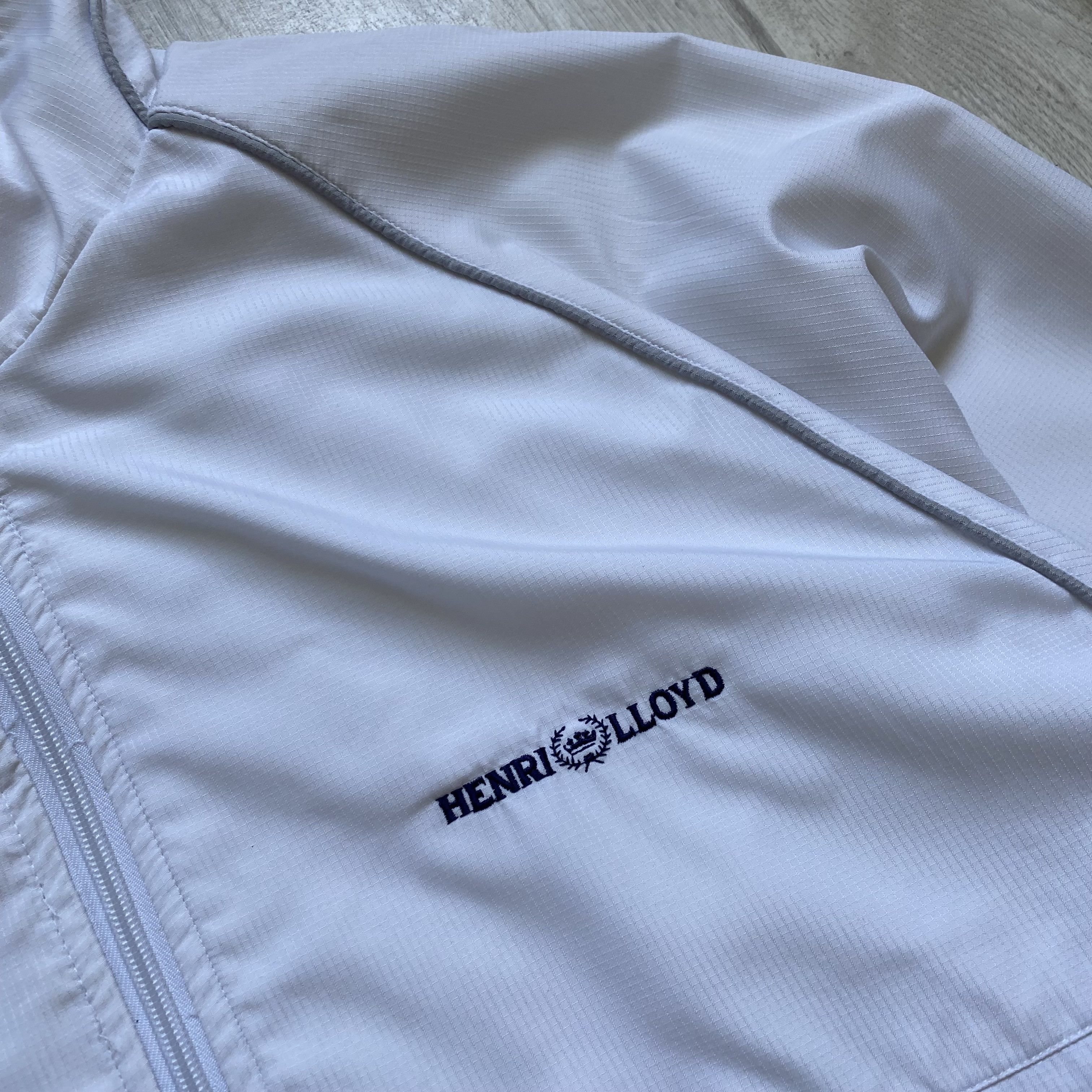 Henri Lloyd Vintage 90s Drill Henry Lloyd track jacket Windbreaker Nike Size US L / EU 52-54 / 3 - 4 Thumbnail