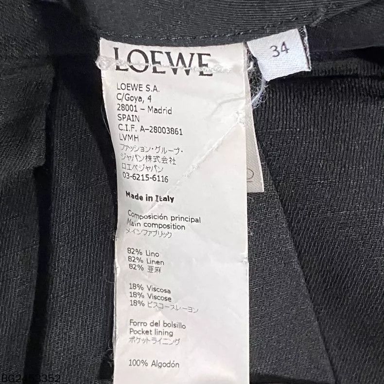 Loewe LOEWE Black trousers Size 42" / US 20 - 4 Thumbnail