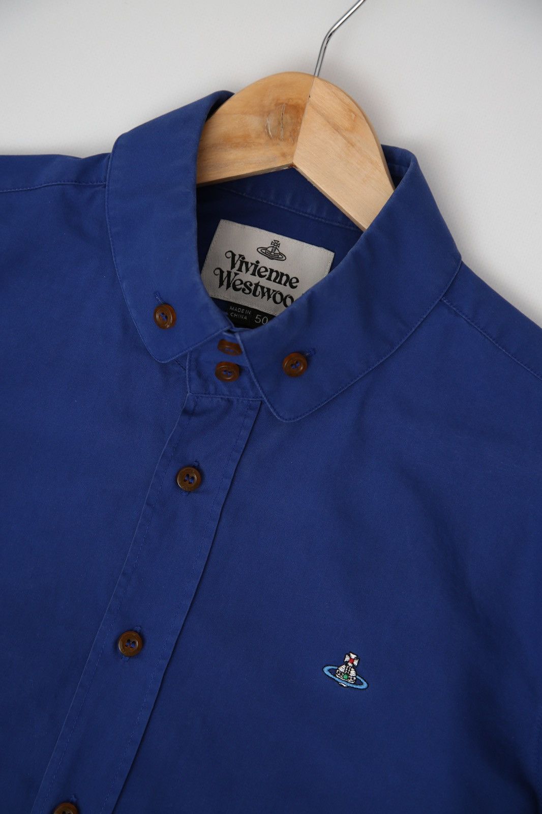 Vivienne Westwood Vivienne Westwood Luxury Cotton Long Sleeve Shirt Size US M / EU 48-50 / 2 - 2 Thumbnail