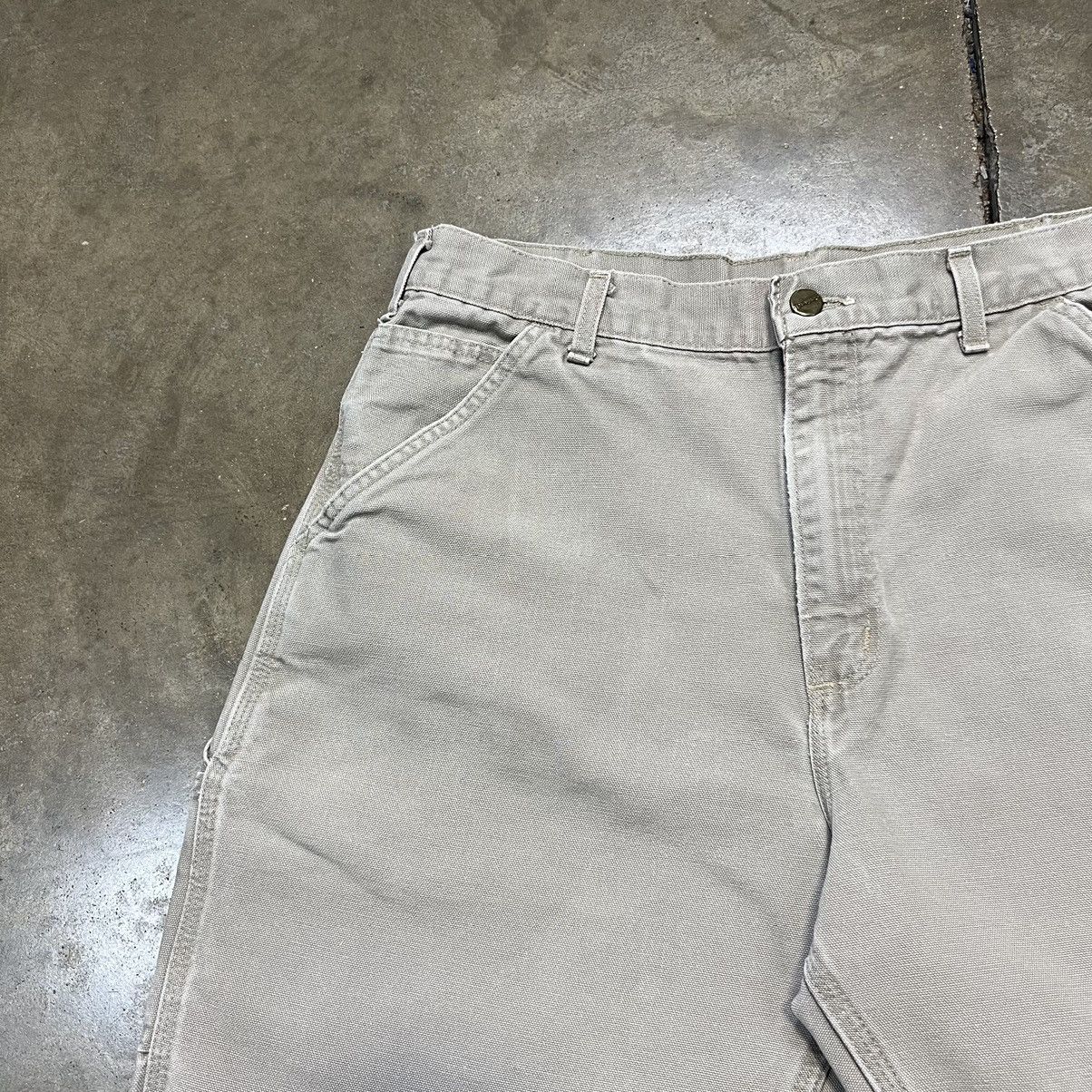 Carhartt × Vintage Vintage Y2K Carhartt Carpenter Workwear Shorts Baggy Faded Size US 34 / EU 50 - 3 Thumbnail