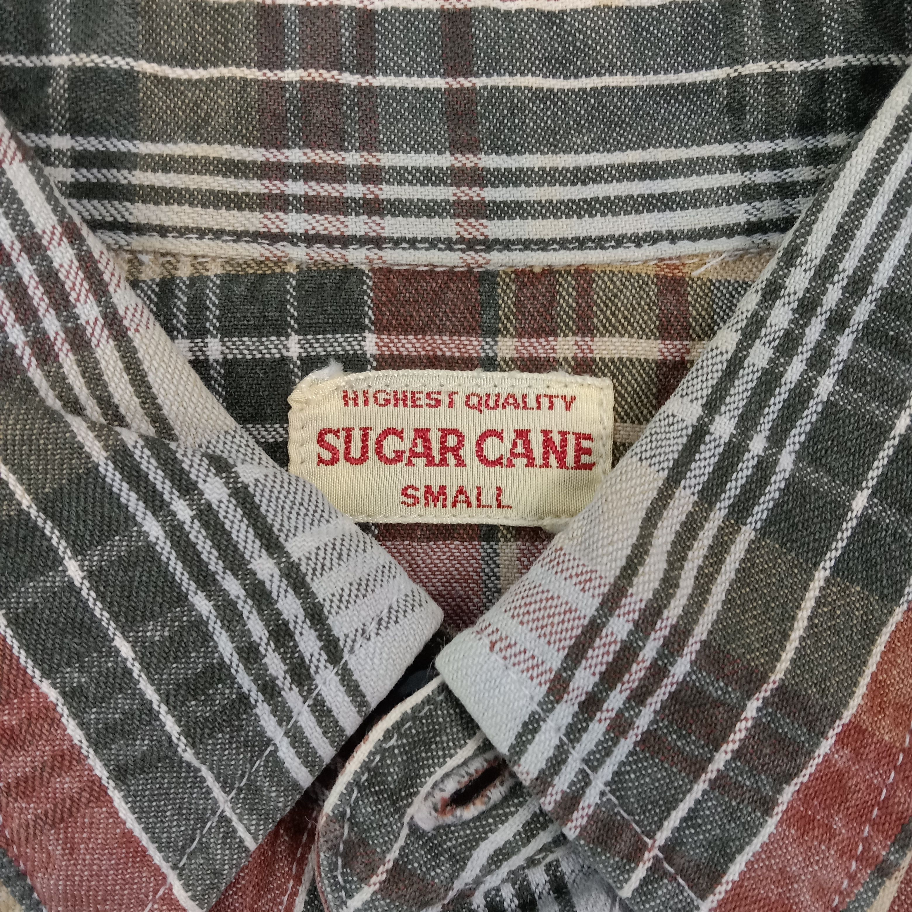 Sugar Cane Sugar Cane Japanese Flannel Shirt Button Up C267N18 Size US M / EU 48-50 / 2 - 3 Thumbnail