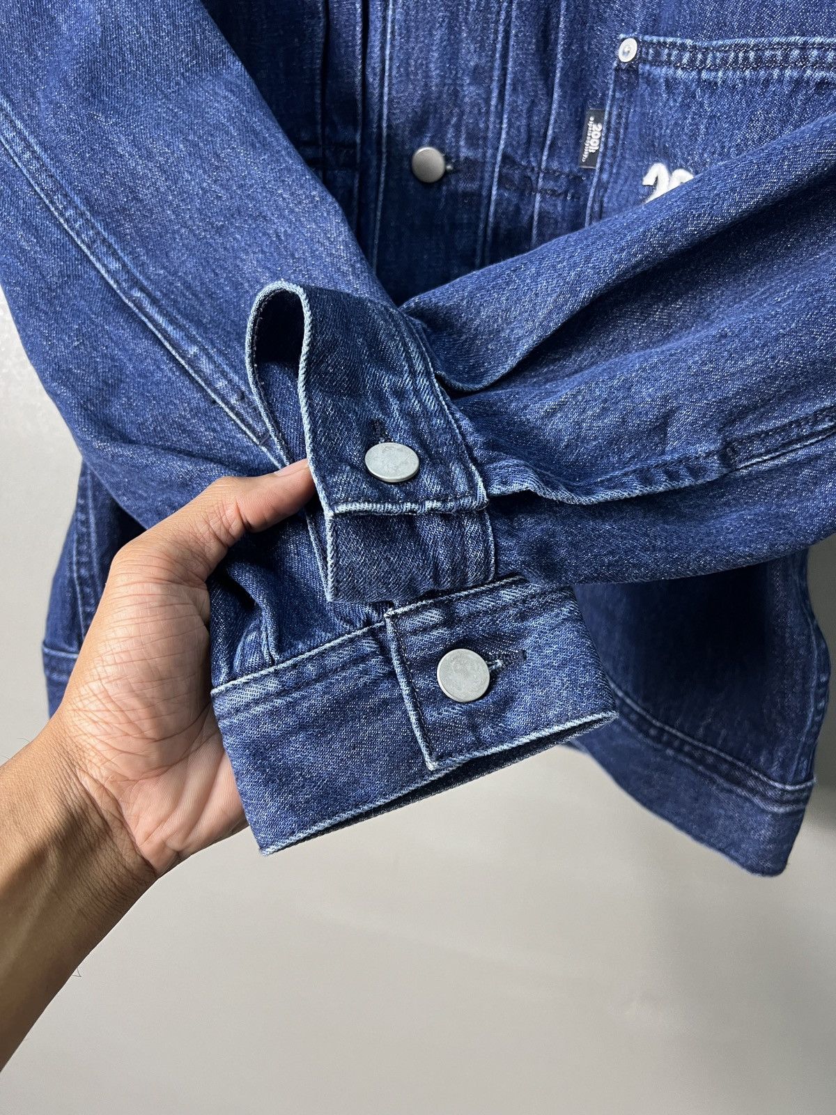 Japanese Brand Stanley Kubrick A Space Odyssey Type 1 Blue Denim Jacket Size US M / EU 48-50 / 2 - 7 Thumbnail