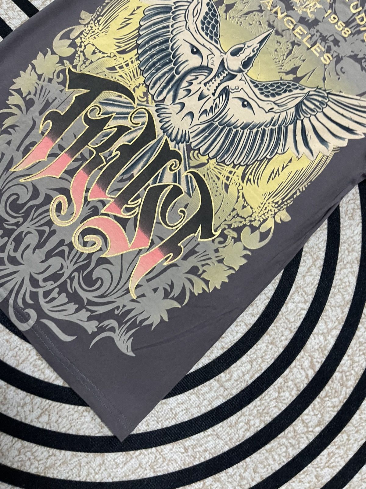 Christian Audigier 2000s JAPANESE BRAND X CHRISTIAN AUDIGIER ED HARDY OVO TEES Size US S / EU 44-46 / 1 - 16 Thumbnail