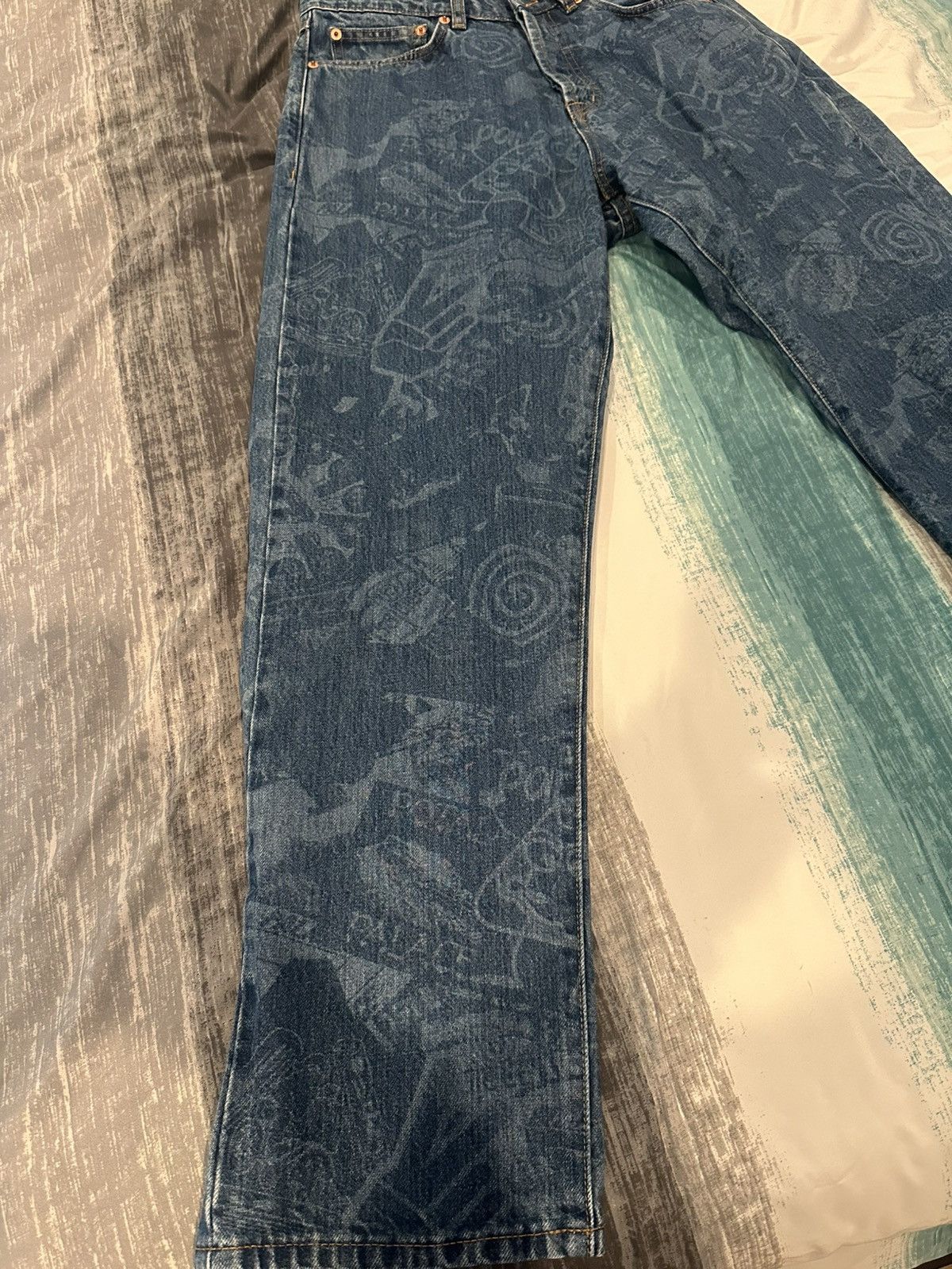 Palace Palace Sticker Pack Denim Jean 30 Size US 30 / EU 46 - 3 Thumbnail