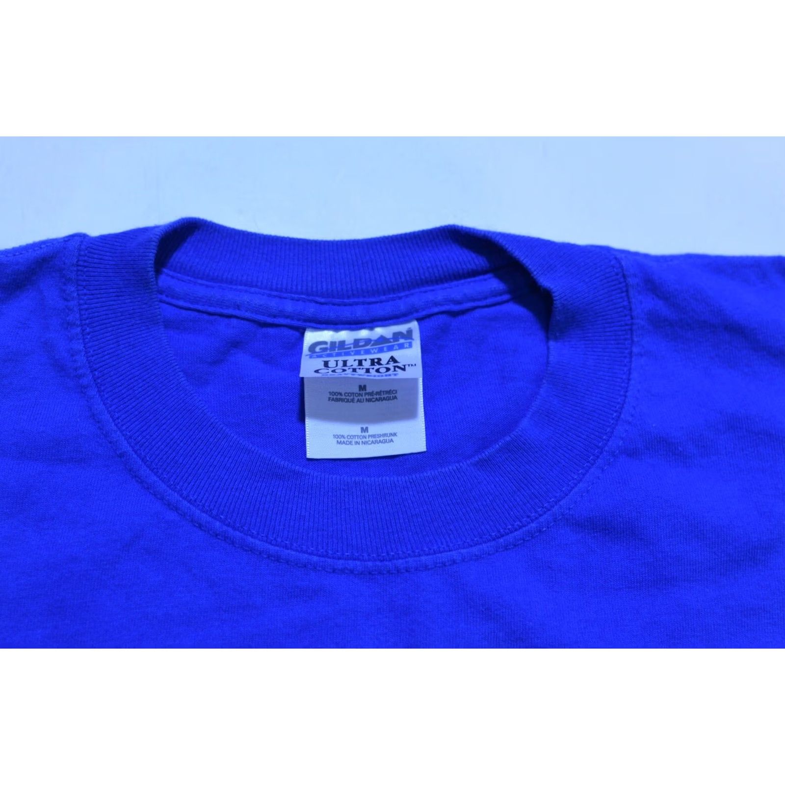 Gildan Gildan Superman 1997 DC Comics Vintage T-Shirt Tee M Blue 90s Mens Shirt Size US M / EU 48-50 / 2 - 7 Thumbnail