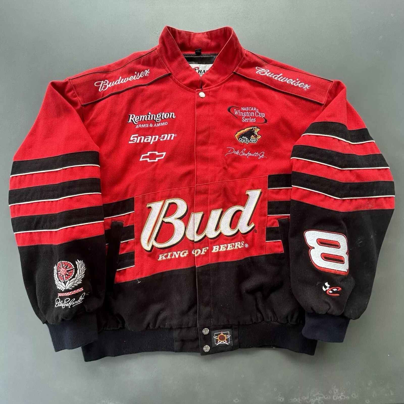 Vintage Vintage NASCAR Racing Jacket Adult XXL Dale Size US XXL / EU 58 / 5 - 1 Thumbnail
