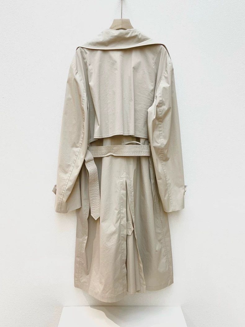 Givenchy Givenchy Size48 Printed Color Blocked Trench Coat Size US M / EU 48-50 / 2 - 2 Thumbnail