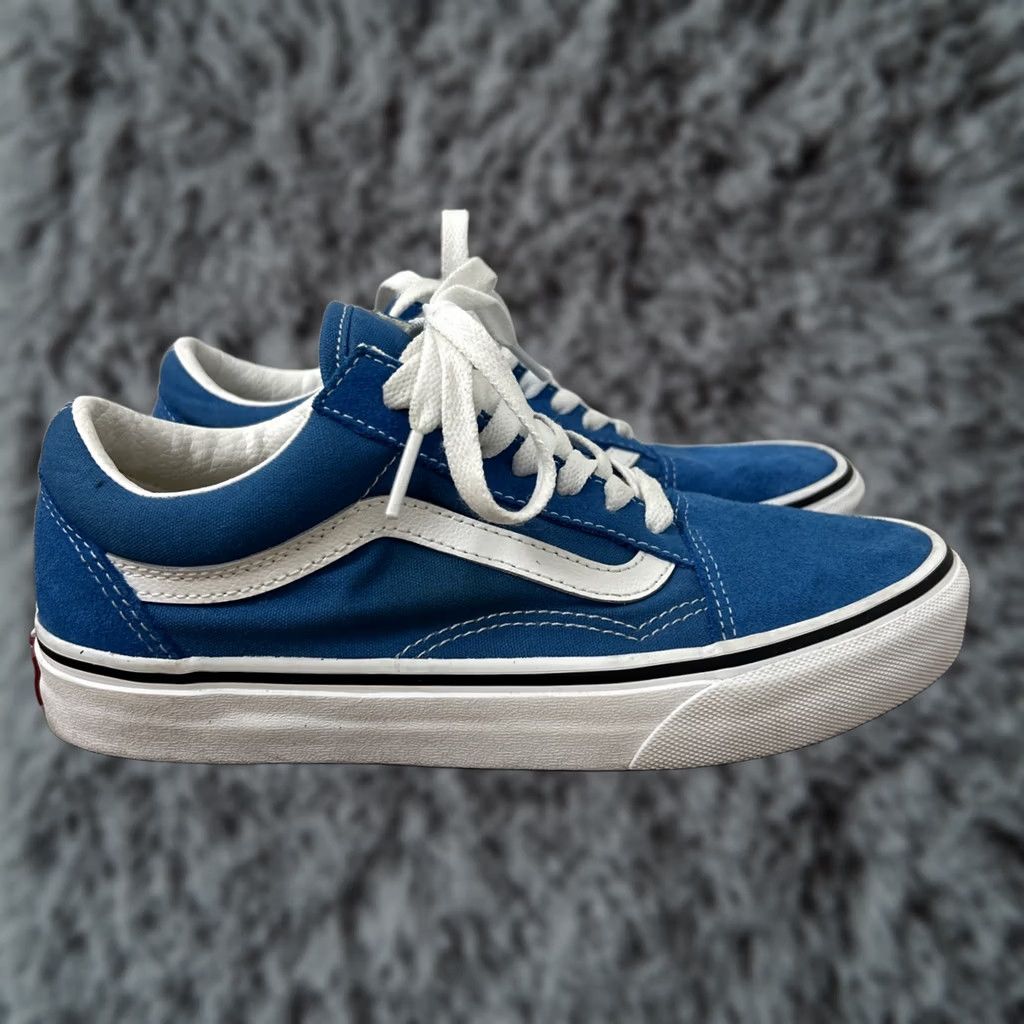 Vans VANS Old Skool Shoe Blue Low Top Mens 5.5 / Women 7 Skateboarding Nike? Size S / US 4 / IT 40 - 1 Thumbnail