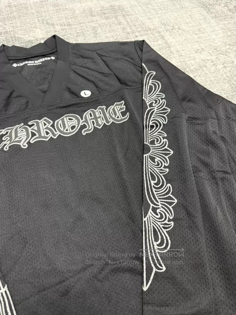 Chrome Hearts CHROME HEARTS Size L Black hockey jersey with long sleeves Size US L / EU 52-54 / 3 - 3 Thumbnail