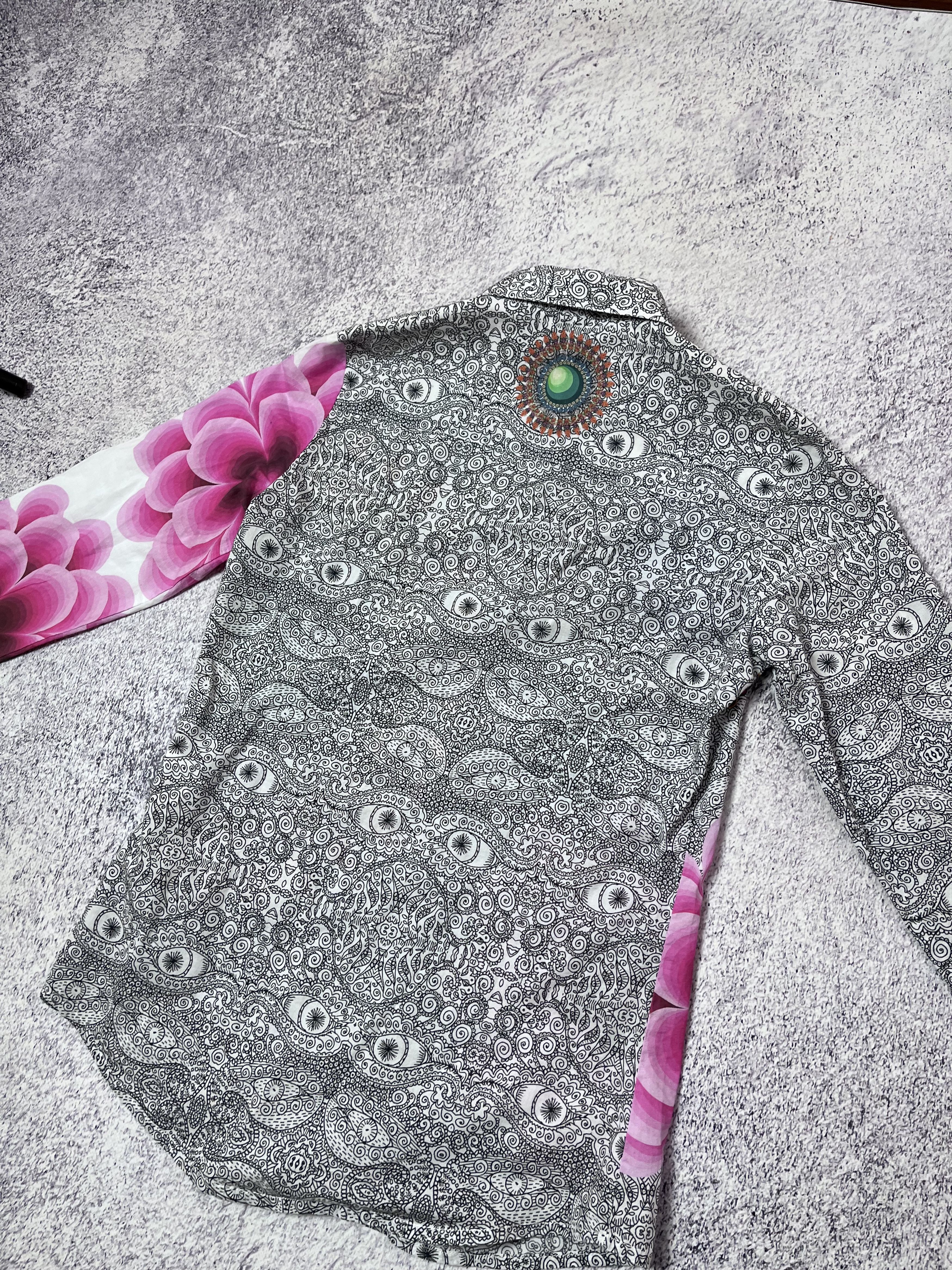 Desigual × Japanese Brand Women Button-down shirt Desigual size M flover and fauna Size M / US 6-8 / IT 42-44 - 13 Thumbnail
