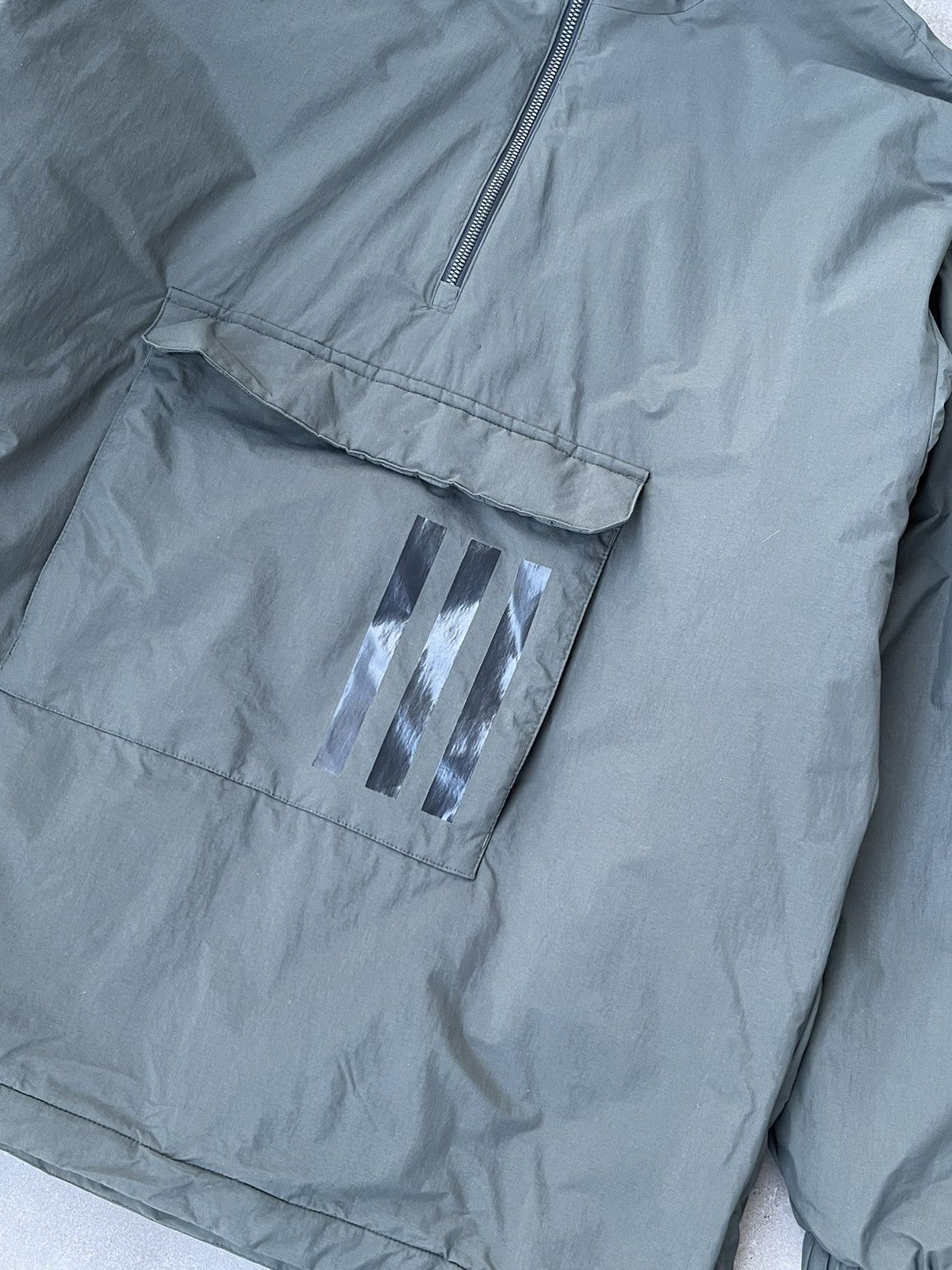 Adidas SS19 Adidas Multi Pocket Swamp Green Warm Anorak Jacket Size US XL / EU 56 / 4 - 11 Thumbnail