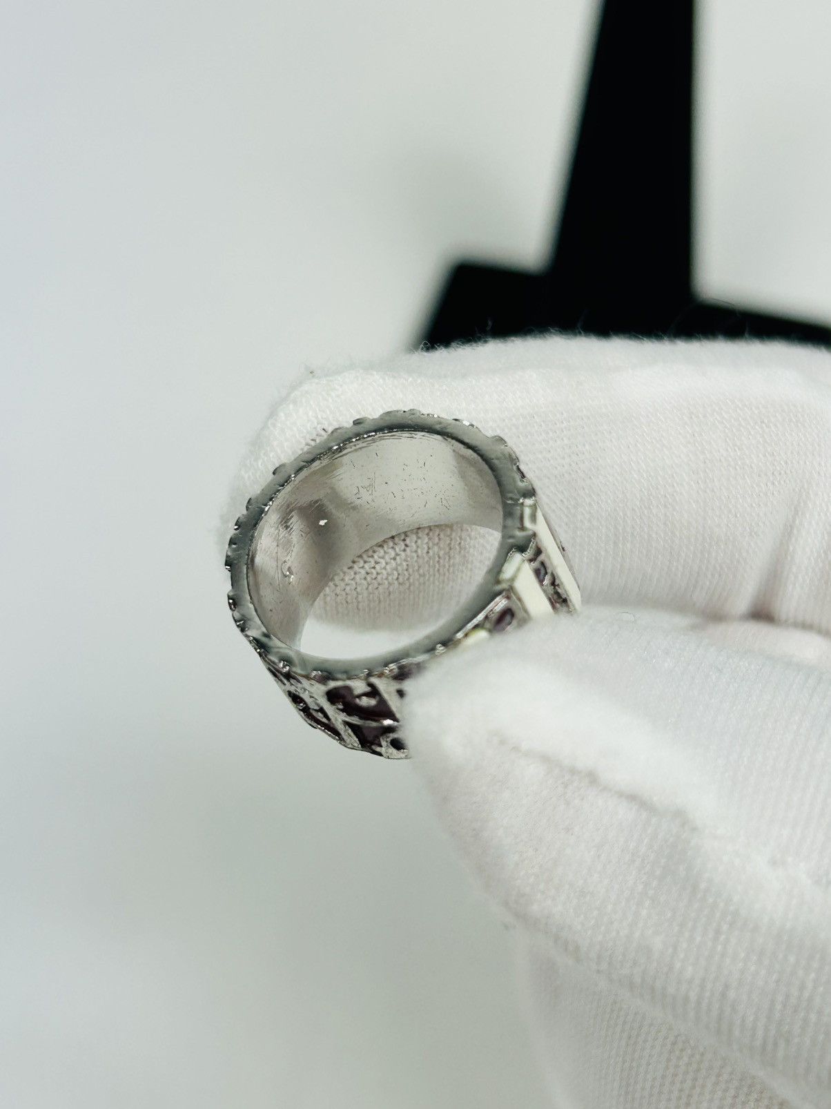 Dior Dior Red Trotter 2 Ring Size 5 Size ONE SIZE - 5 Thumbnail