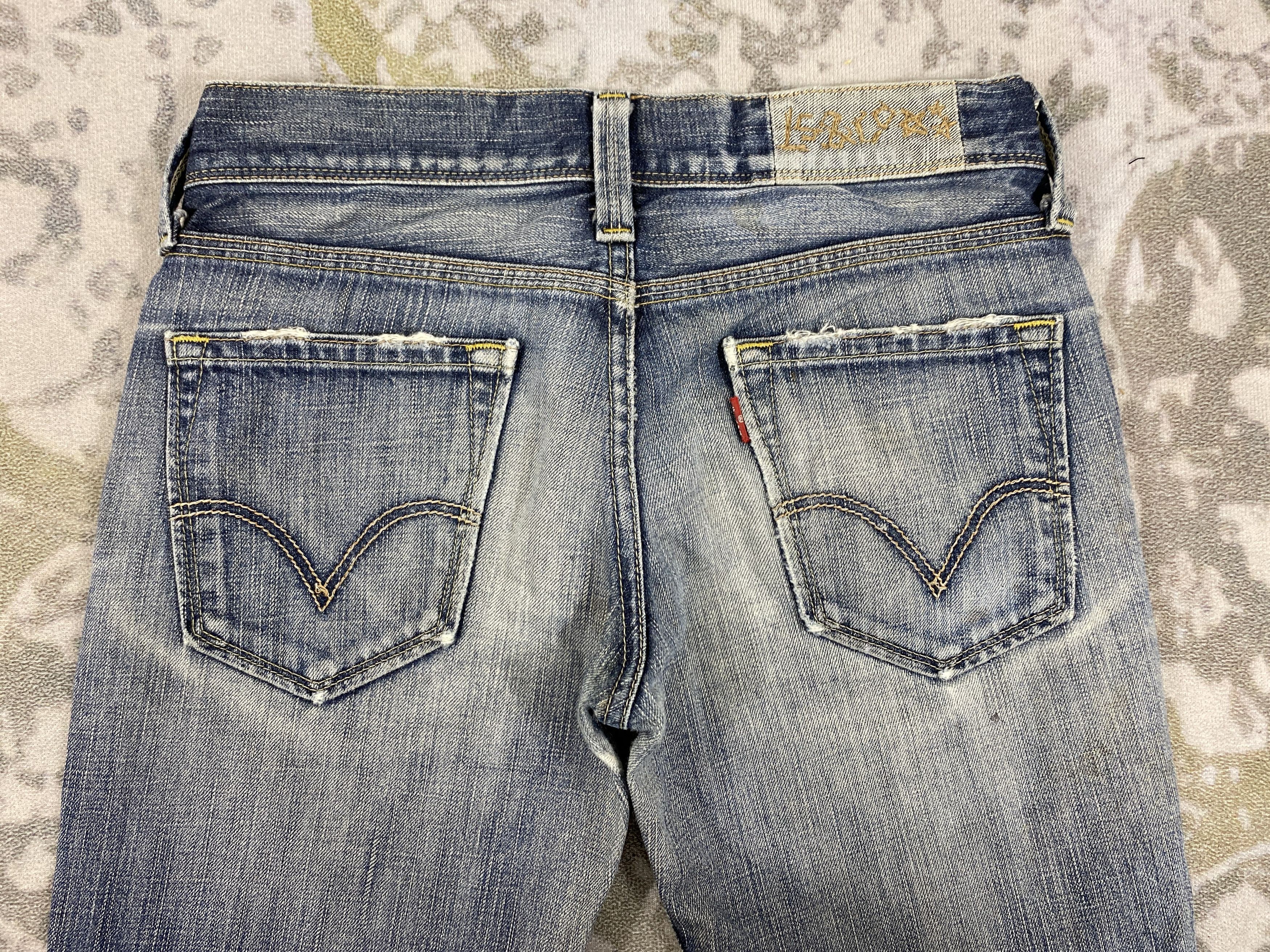 Levi's Distressed Blue Vintage Levi's Jeans 30x29.5 Denim- JN3709 Size 30" / US 8 / IT 44 - 4 Thumbnail