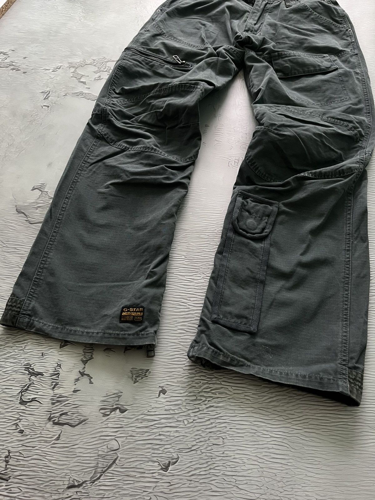 G-Star Vintage G-Star Raw Cargo Work Pants Army Pocket Streetwear Size US 30 / EU 46 - 5 Thumbnail