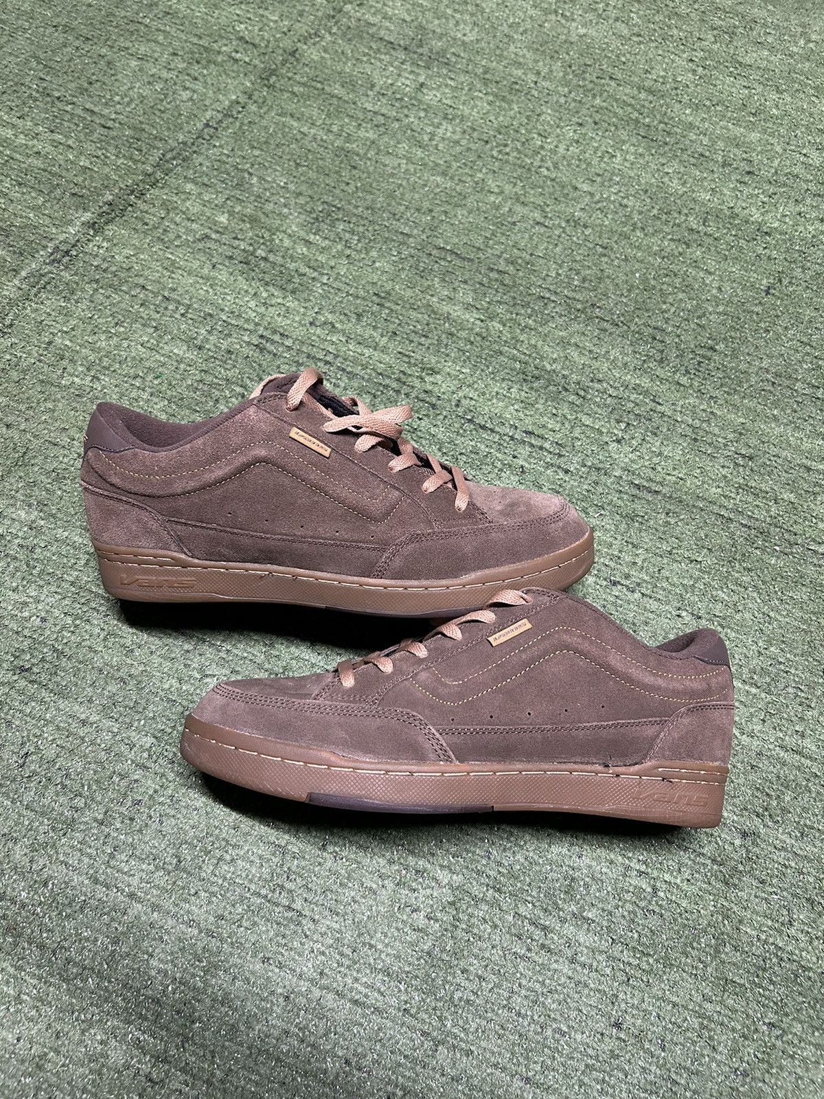 Vans Vintage Snooka Padded Tongue Skating Shoe Brown Suede‎ Size Men\'s 7 Vans Vintage “Grip” Padded Tongue Skating Shoe Brown Suede  main image 3