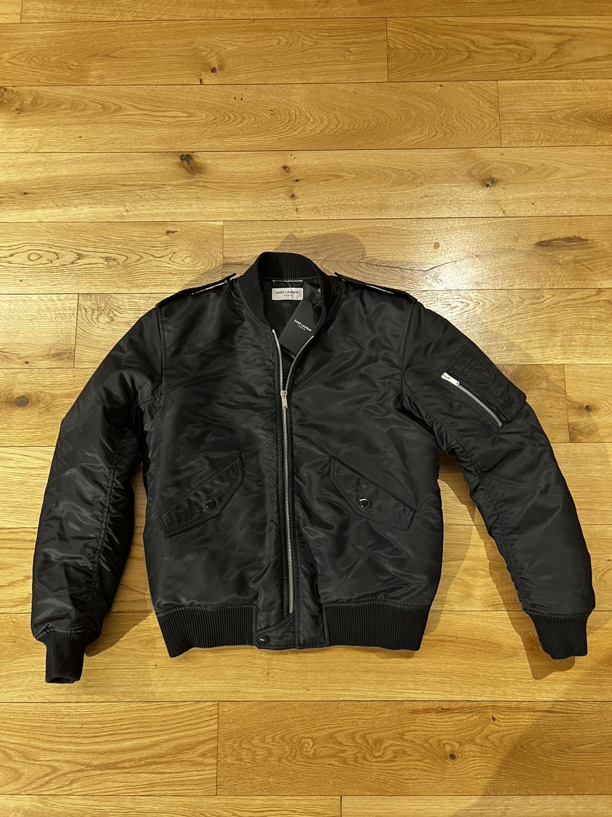 Saint Laurent bomber black YP53 2021 00157