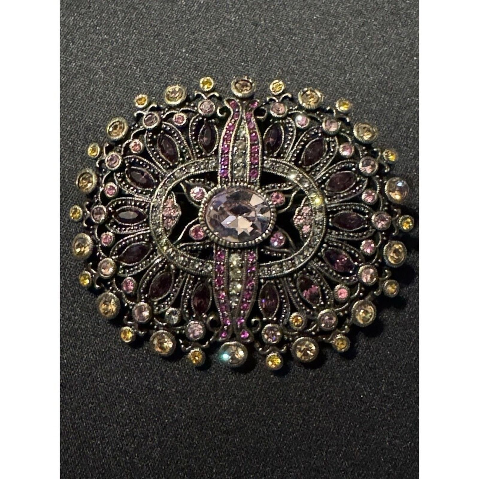 Other Statement Brooch Pendant Rhinestone Contemporary Size ONE SIZE - 2 Thumbnail