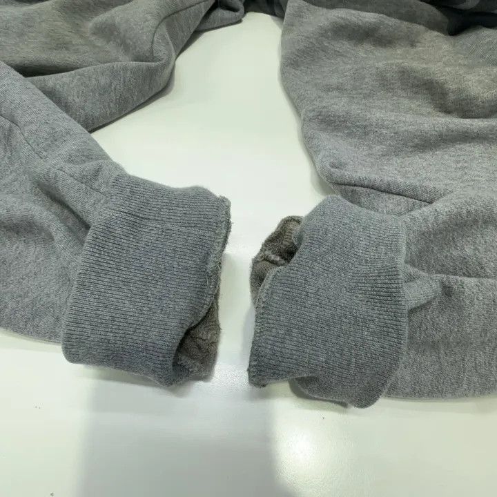 Thom Browne Thom Browne Gray Cotton Mid-Waist Sweatpants -2507 Size US 26 / EU 42 - 1 Thumbnail