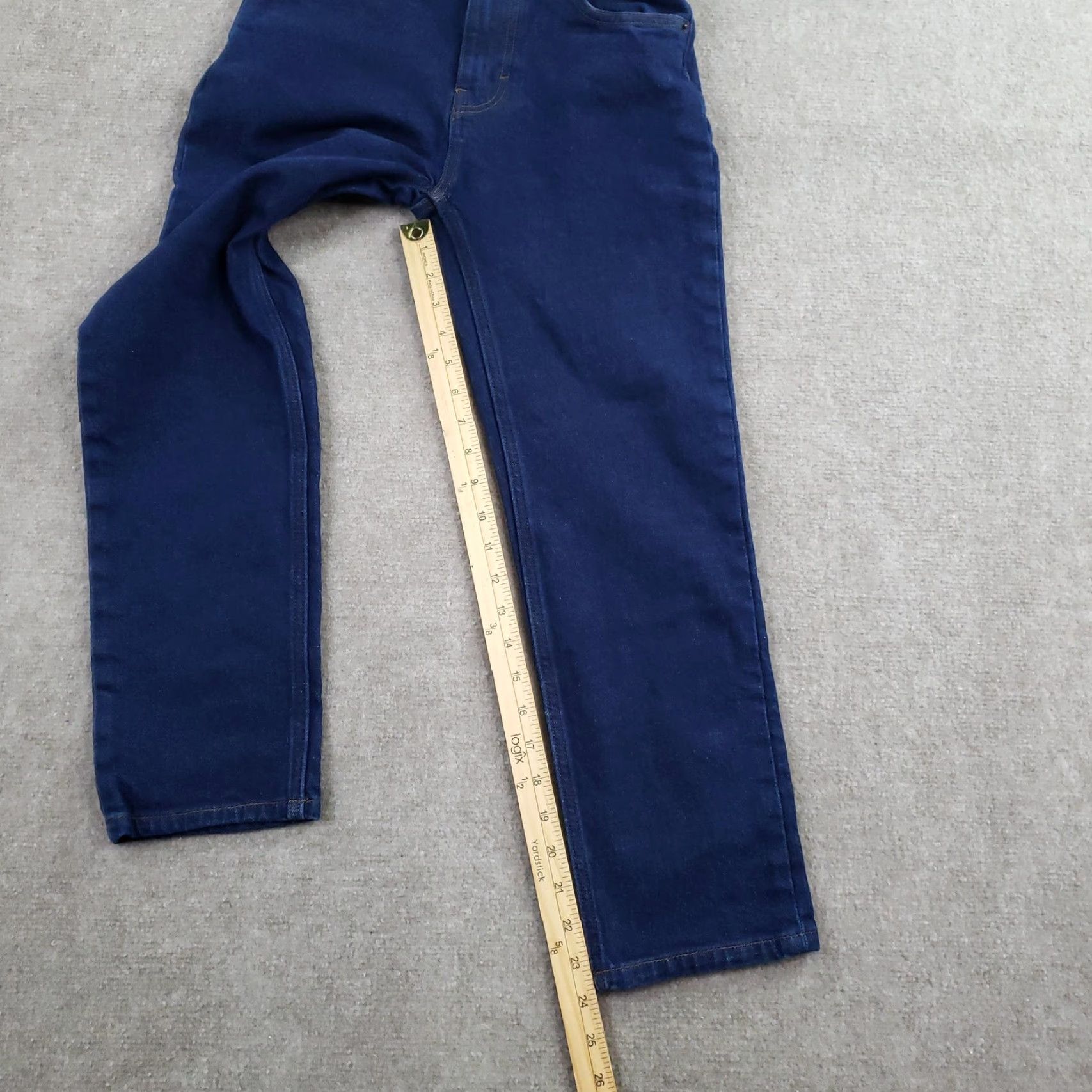 Patagonia Patagonia Jeans Womens 25 Straight High Rise Blue Stretch Denim 25x24 Size 42" / US 20 - 2 Thumbnail