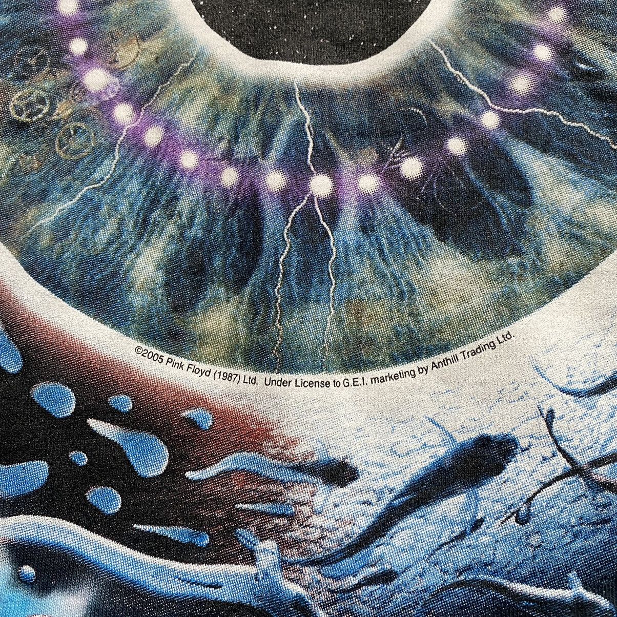 Band Tees PINK FLOYD 2005 LIQUID BLUE SUN SYSTEM T SHIRT Size US M / EU 48-50 / 2 - 6 Thumbnail