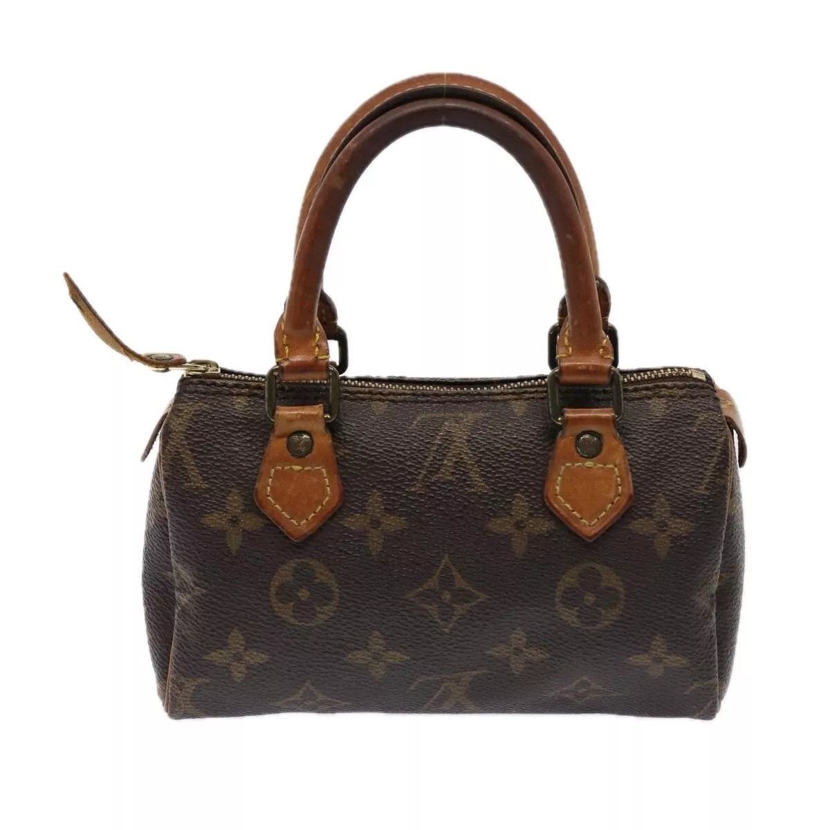Louis Vuitton LOUIS VUITTON Monogram Mini Speedy Hand Bag Size ONE SIZE - 1 Thumbnail