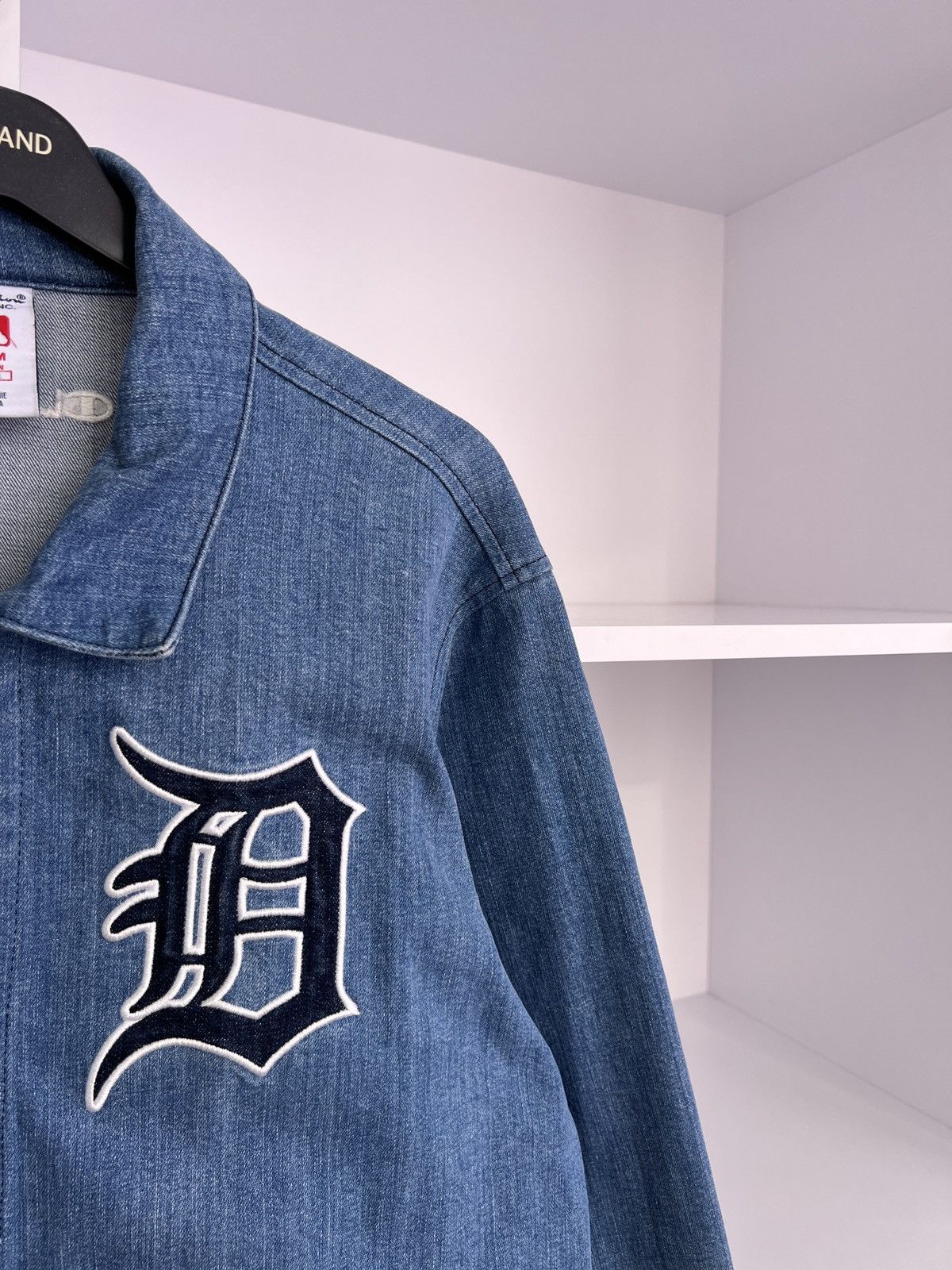 Champion × MLB × Vintage Vintage Champion Detroit Tigers MLBP jeans Button Up Shirt Size US M / EU 48-50 / 2 - 8 Thumbnail