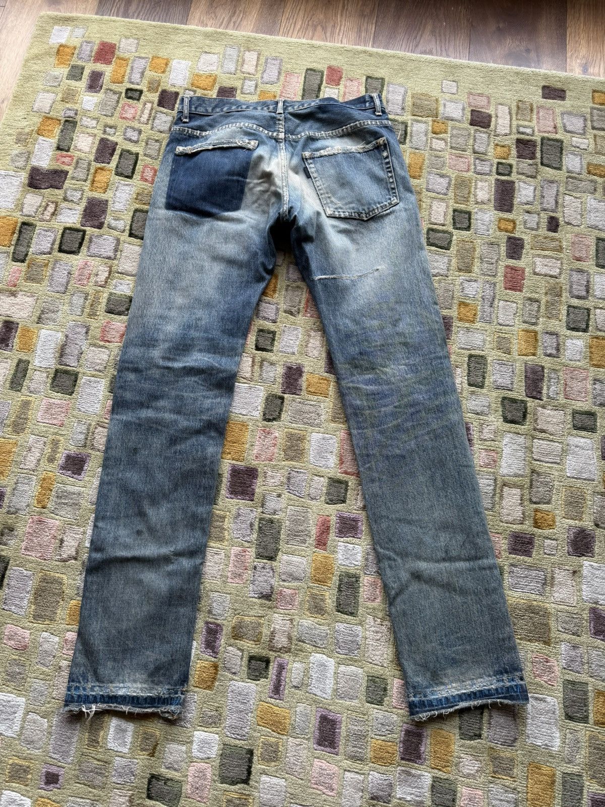 Undercover Undercover 68 Red Yarn Denim (2010) Size US 31 - 4 Thumbnail