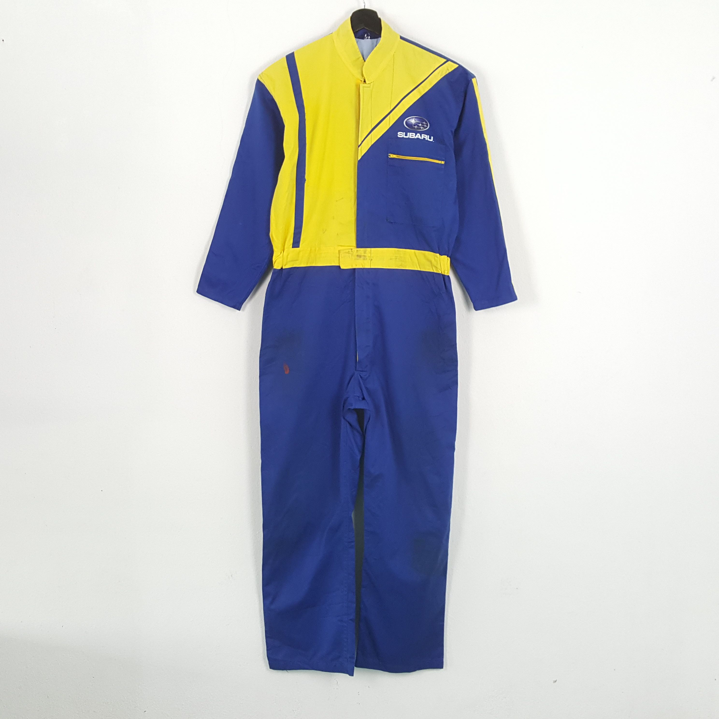 Japanese Brand × Vintage SUBARU Motorsports Custom Art Coverall Jacket Size US M / EU 48-50 / 2 - 4 Thumbnail