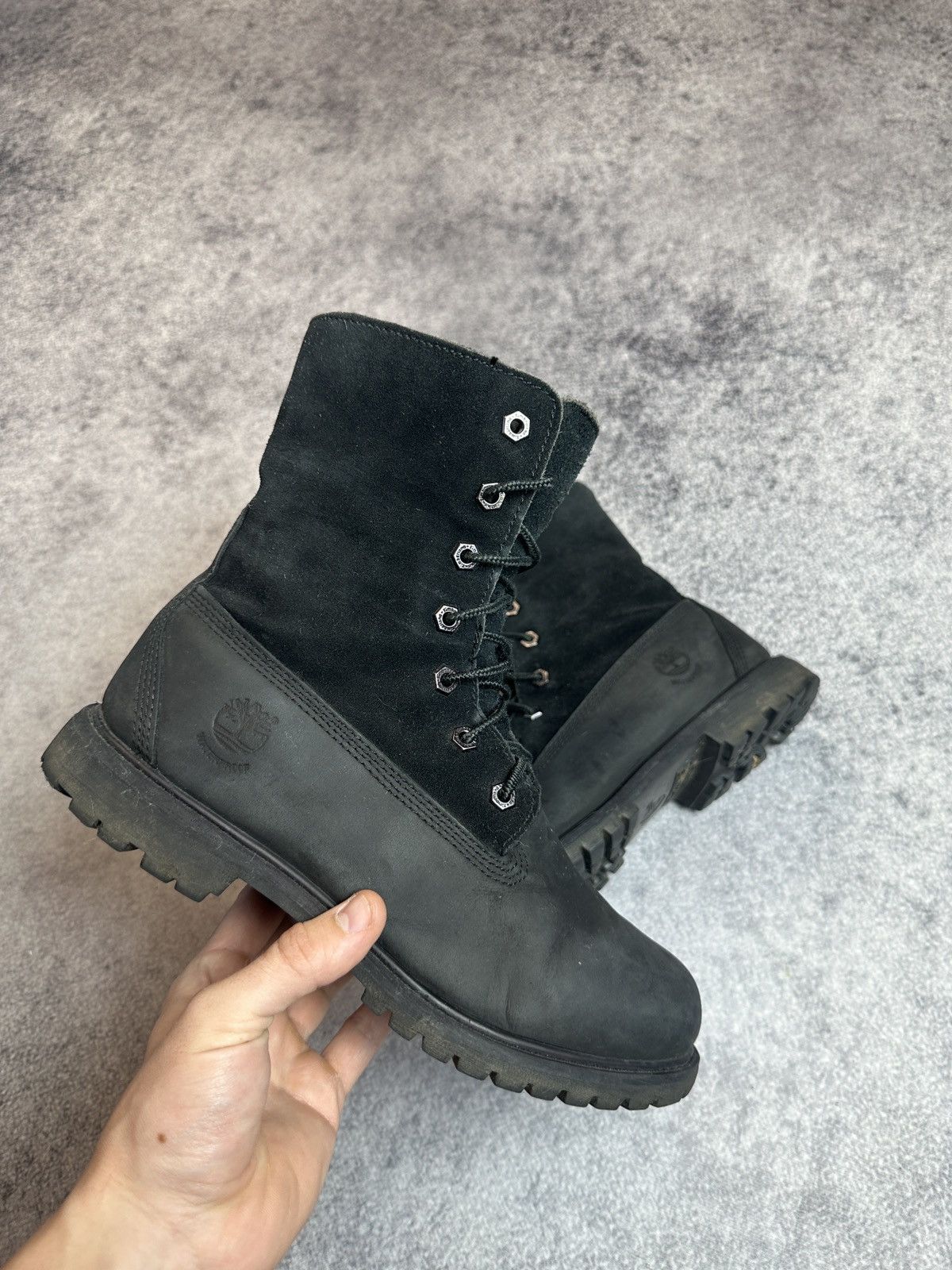 Timberland Y2K Vintage Timberland Leather Casual High Shoes Style 38 Size US 8 / IT 38 - 2 Thumbnail