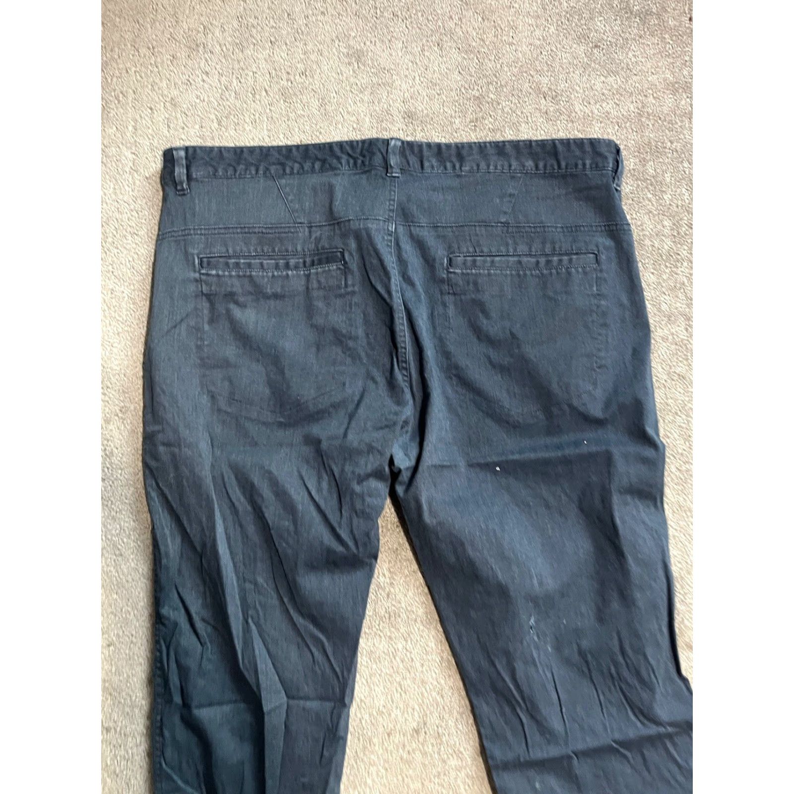 Calvin Klein Calvin Klein Men's Slim Fit Stretch Pants 5-Pocket Blue 38x32, Slim, Chino, 5-Pocket, Regular, Cotton, Zip, Machine Washable, Business Workwear, Mens Size US 38 / EU 54 - 3 Thumbnail