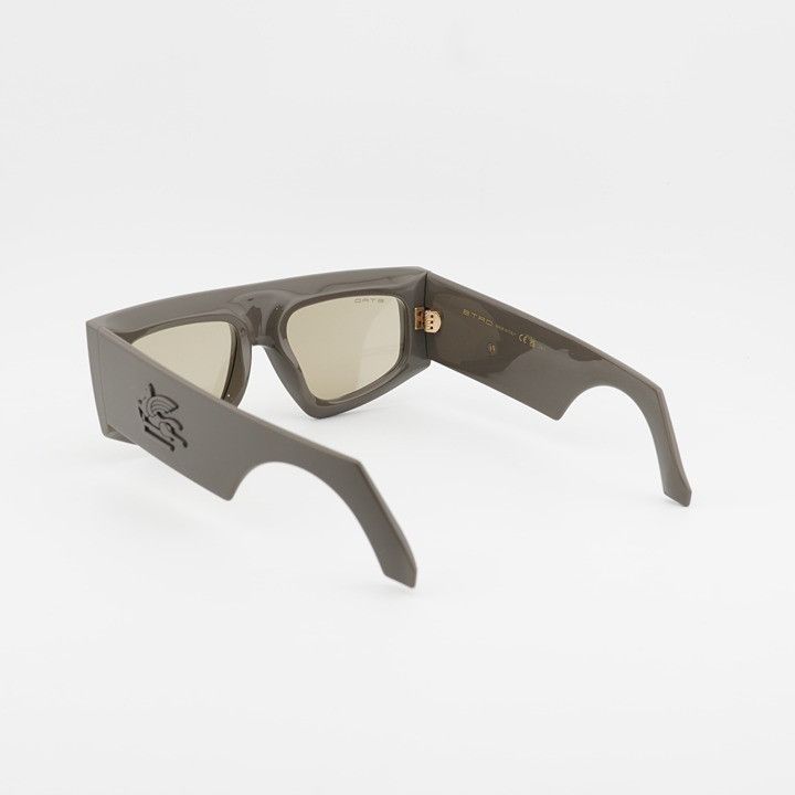 Etro ETRO 0032/G/S 079U QT Sunglasses Mud Geometric Frame Size ONE SIZE - 4 Thumbnail