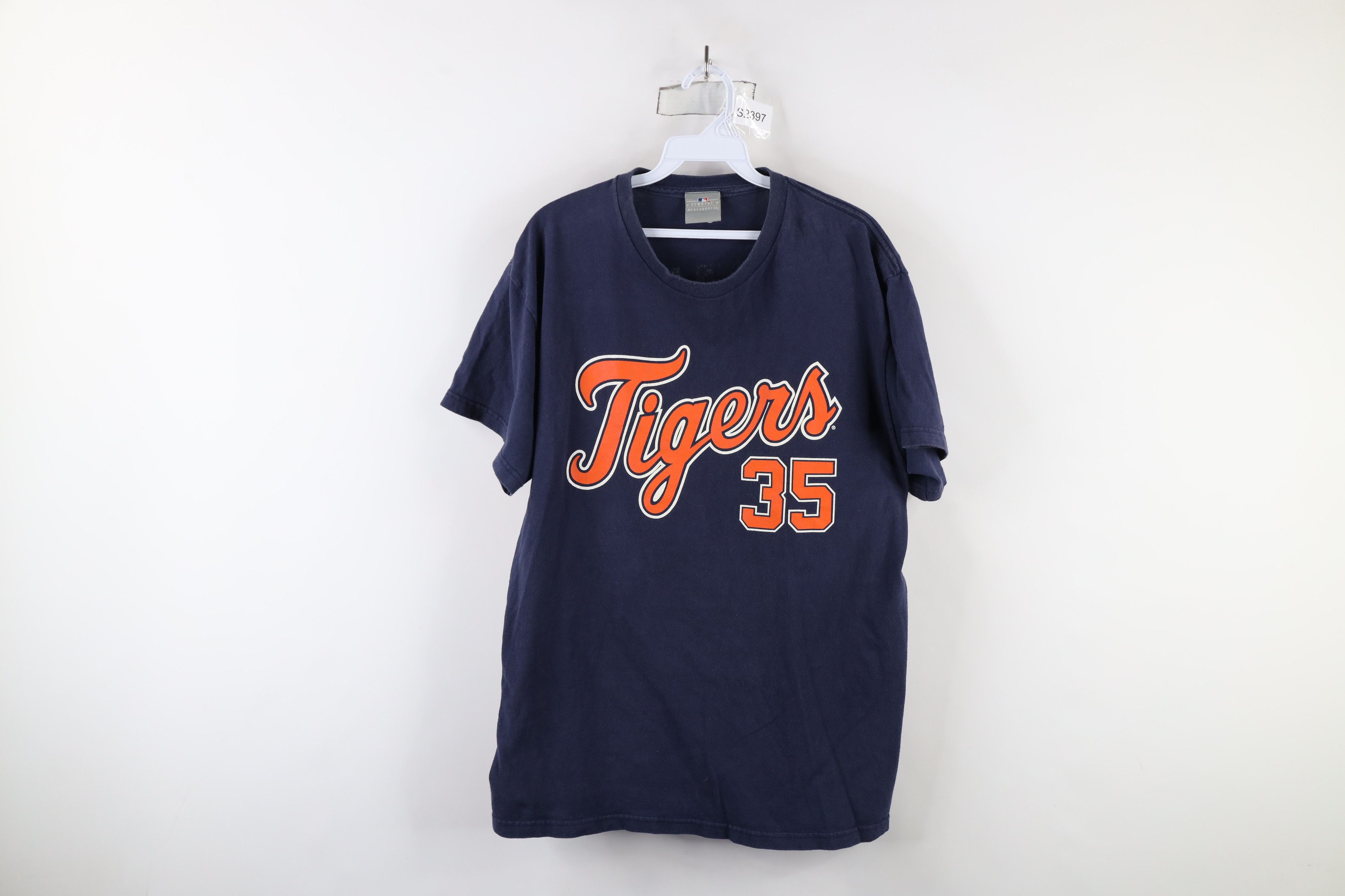 Vintage Vintage Y2K Justin Verlander Detroit Tigers Baseball T-Shirt Size US L / EU 52-54 / 3 - 1 Thumbnail