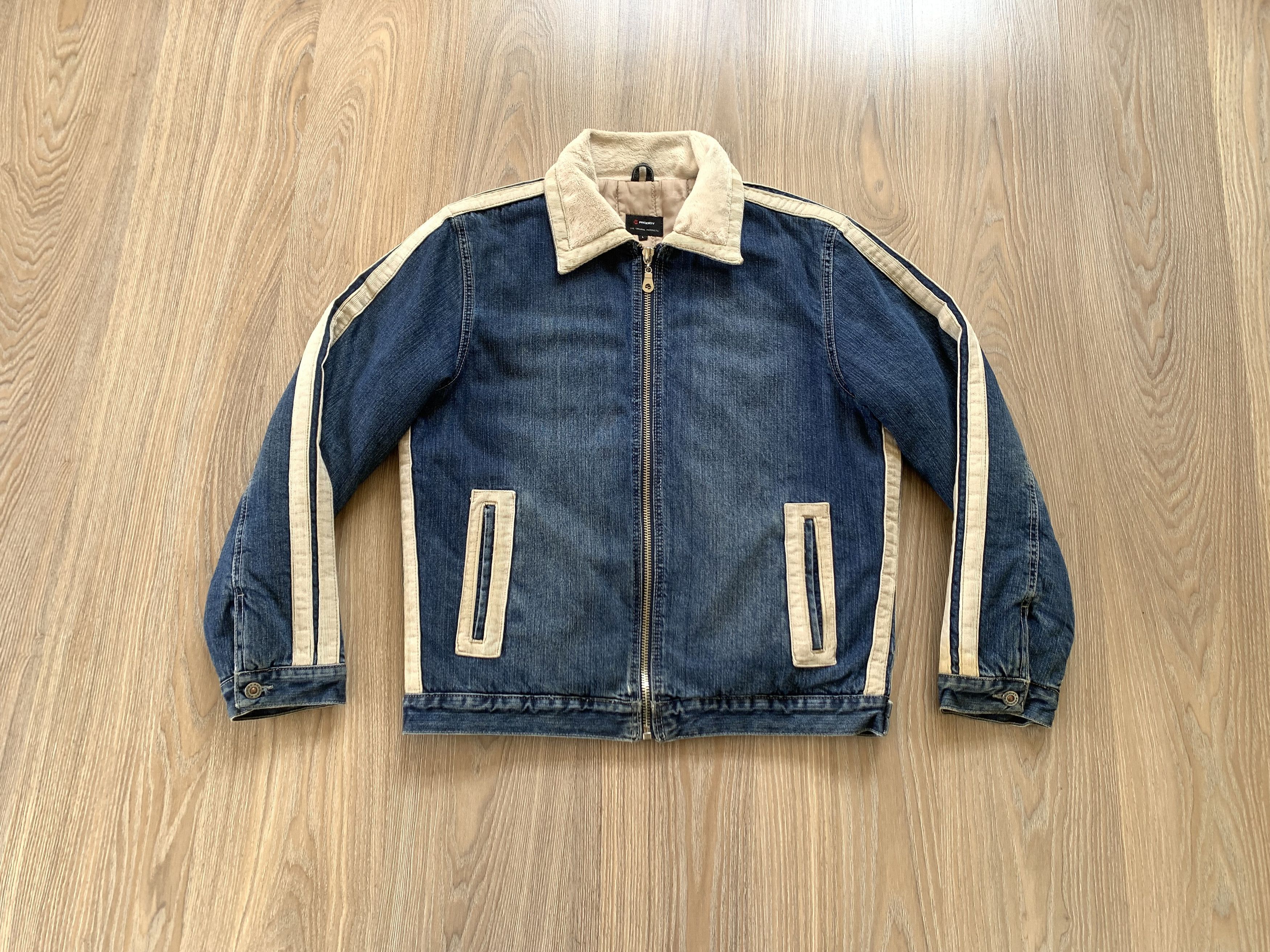 Other Rare Vintage Prodigy Warm Denimh Jacket Size US L / EU 52-54 / 3 - 1 Thumbnail
