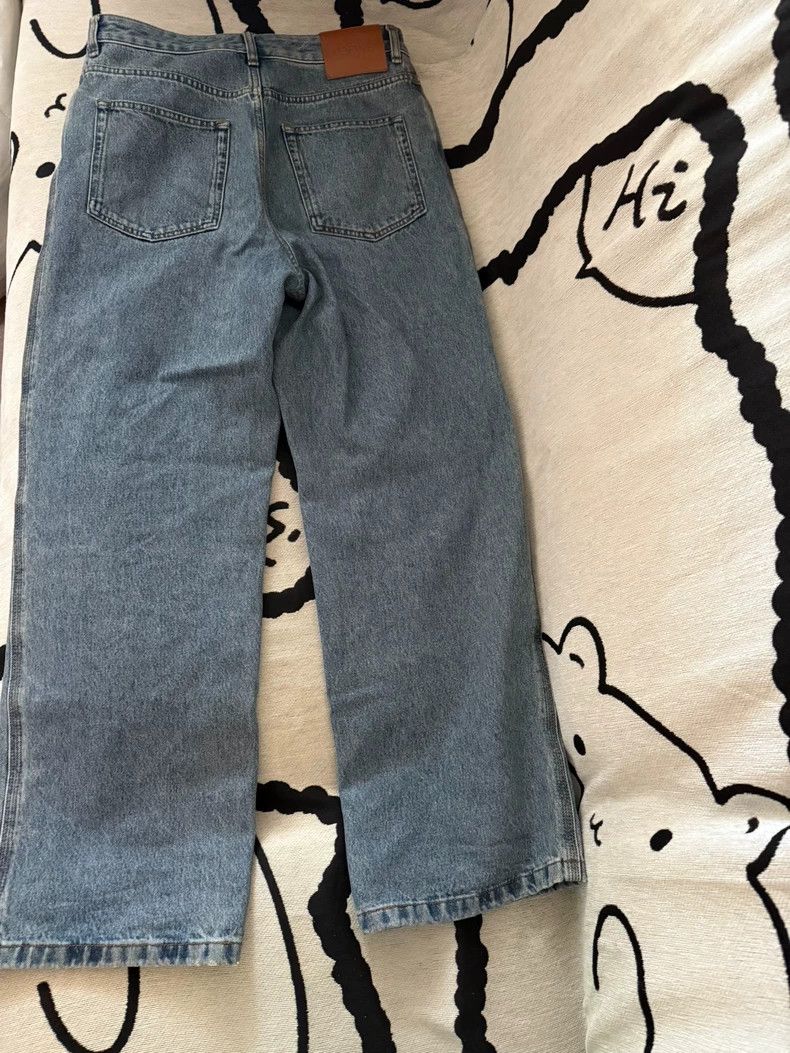 Loewe Loewe Ss25 embossed logo leather jeans and trousers Size 30" / US 8 / IT 44 - 4 Thumbnail