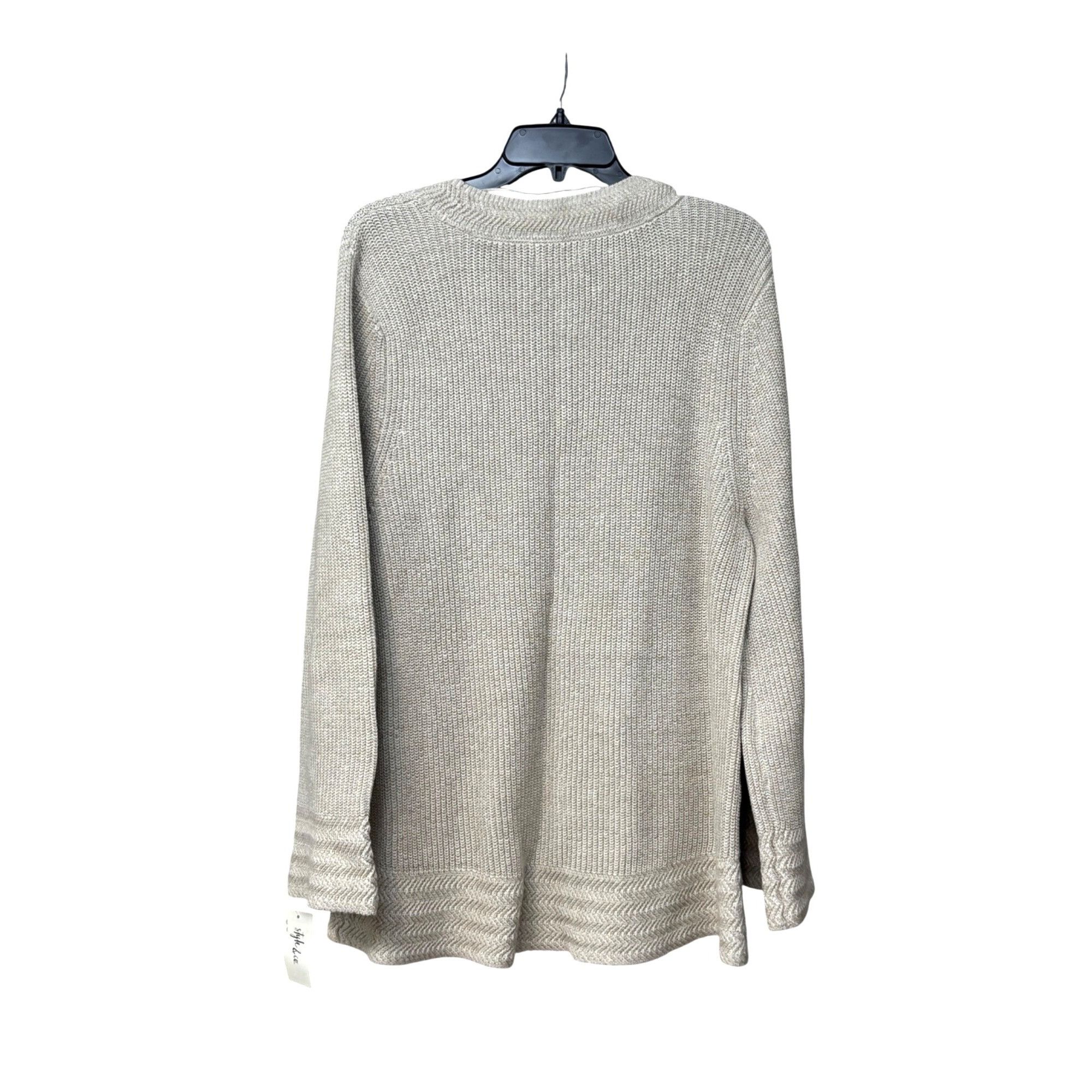 Other Style & Co Flare-Sleeve Contrast-Border Sweater, Hammock He Size XXL / US 16-18 / IT 52-54 - 5 Thumbnail