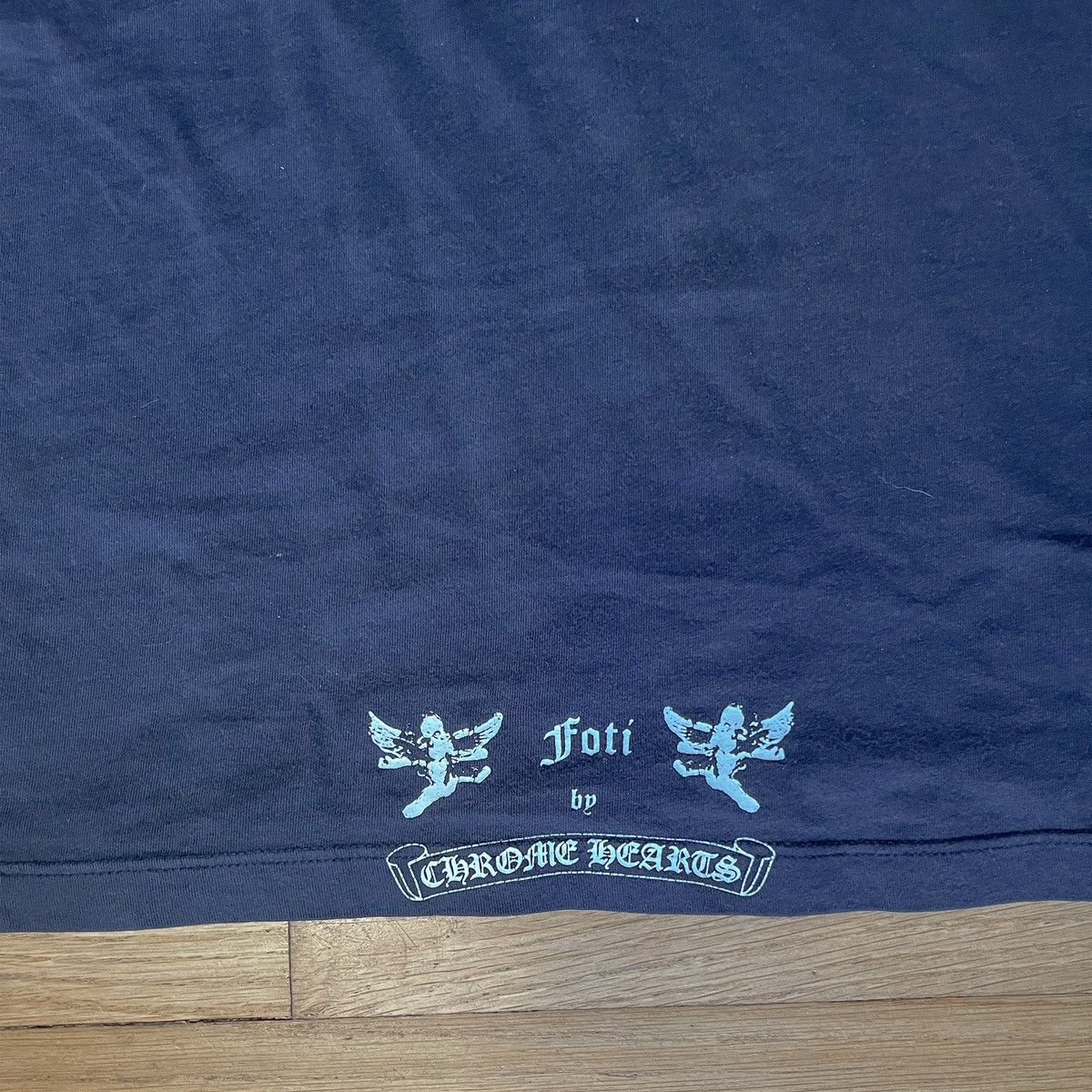 Chrome Hearts × Vintage ChromeHearts Foti Tee Shirt (1990’s Vintage) Size US L / EU 52-54 / 3 - 4 Thumbnail