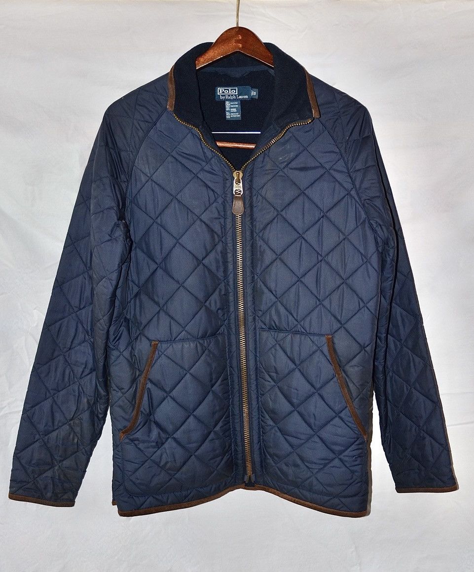 Polo Ralph Lauren Polo Ralph Lauren Quilted Jacket Navy Small Hunting Style Size US S / EU 44-46 / 1 - 1 Thumbnail