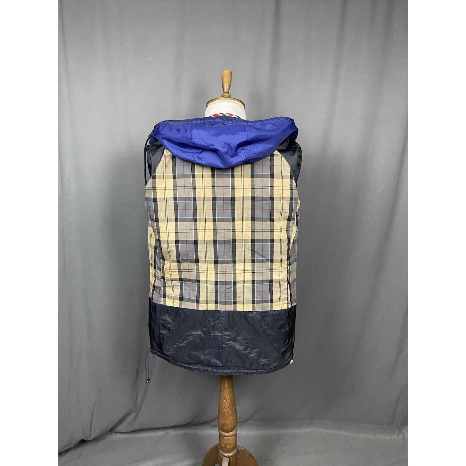 Barbour Barbour Cavendish Blue Hooded Waxed Multipocket Utility Mili Size US M / EU 48-50 / 2 - 11 Thumbnail