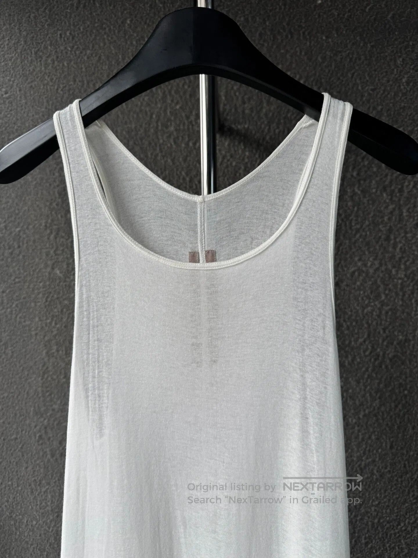 Rick Owens Rick Owens Main Line Tank Top M. Size US M / EU 48-50 / 2 - 3 Thumbnail