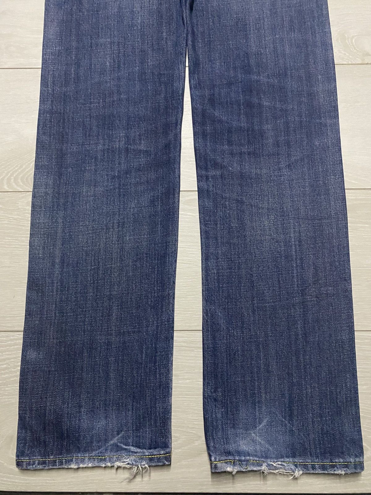 Uniqlo Vintage Japanese Brand Uniqlo Faded Wash Slim Skinny Jeans Size US 33 - 6 Thumbnail