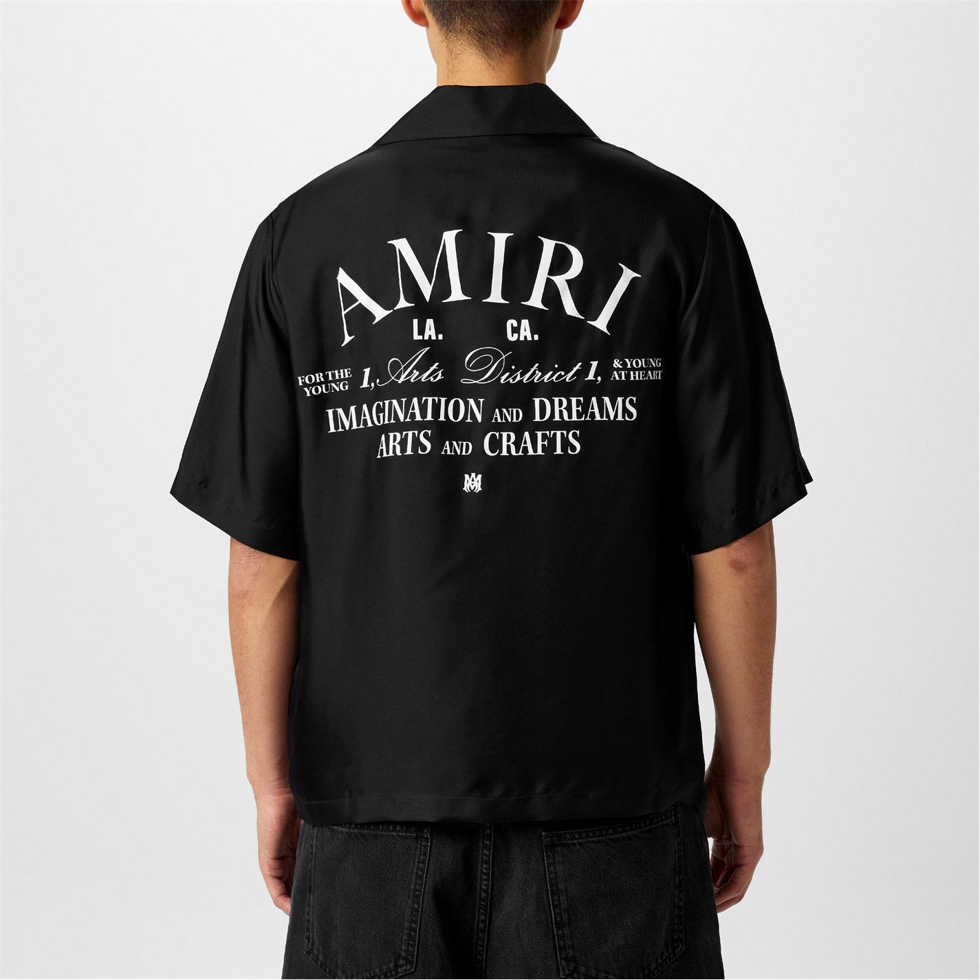Amiri AMIRI Silk Art District Shirt Size US XXL / EU 58 / 5 - 4 Thumbnail