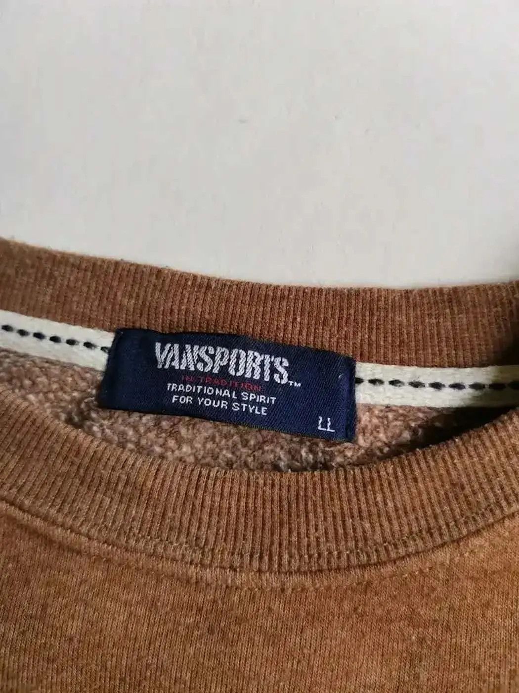 Vintage Vintage Vansports Big Logo Sweatshirt Size US XL / EU 56 / 4 - 5 Thumbnail