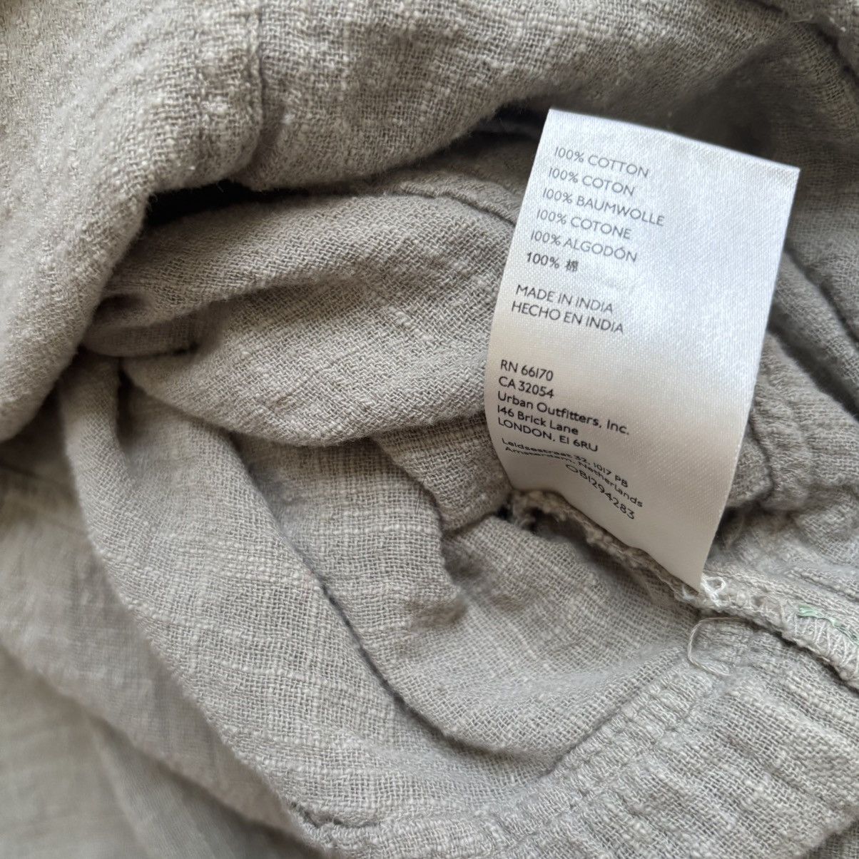 Free People We the Free Button Down Oversized Tunic Olive Green Small Size S / US 4 / IT 40 - 4 Thumbnail