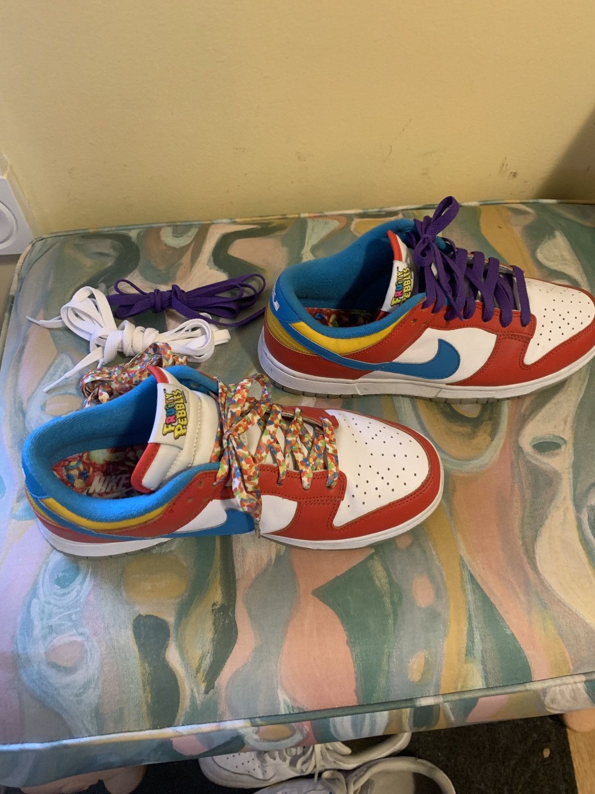 Nike Fruity pebble dunks Size US 8 / EU 41 - 3 Thumbnail