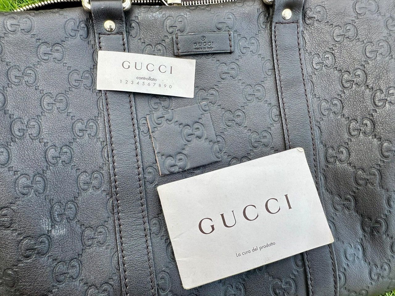 Gucci Authentic Gucci Guccisima Leather Medium Joy Boston Bag Size ONE SIZE - 11 Thumbnail