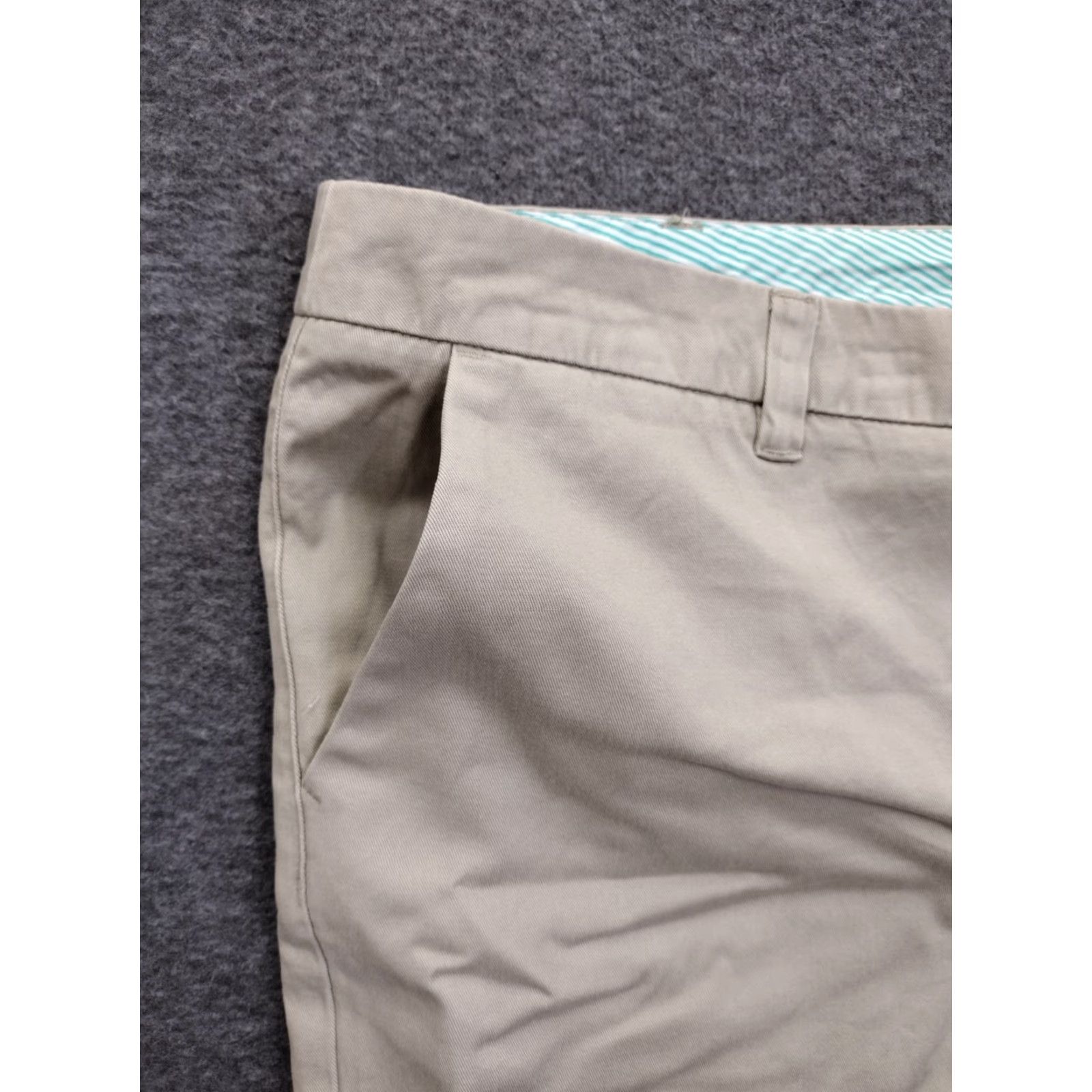 Vintage Unbranded Women's Cotton Chino Short Shorts 26W Beige Vintage: No Size 30" / US 8 / IT 44 - 6 Thumbnail