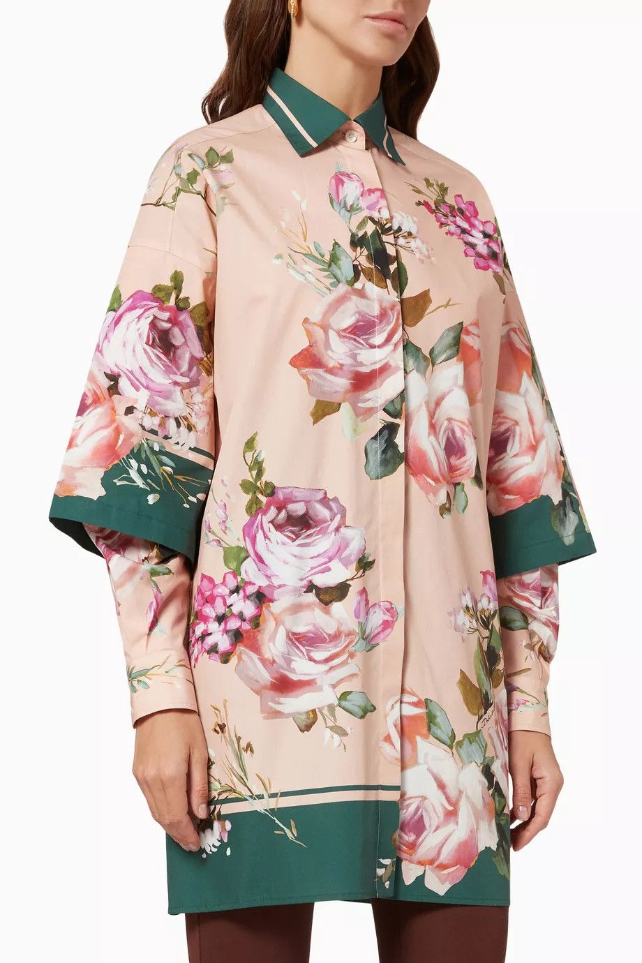 Dolce & Gabbana o1y0925 Floral-Print Shirt in Multicolor Size XS / US 0-2 / IT 36-38 - 1 Thumbnail